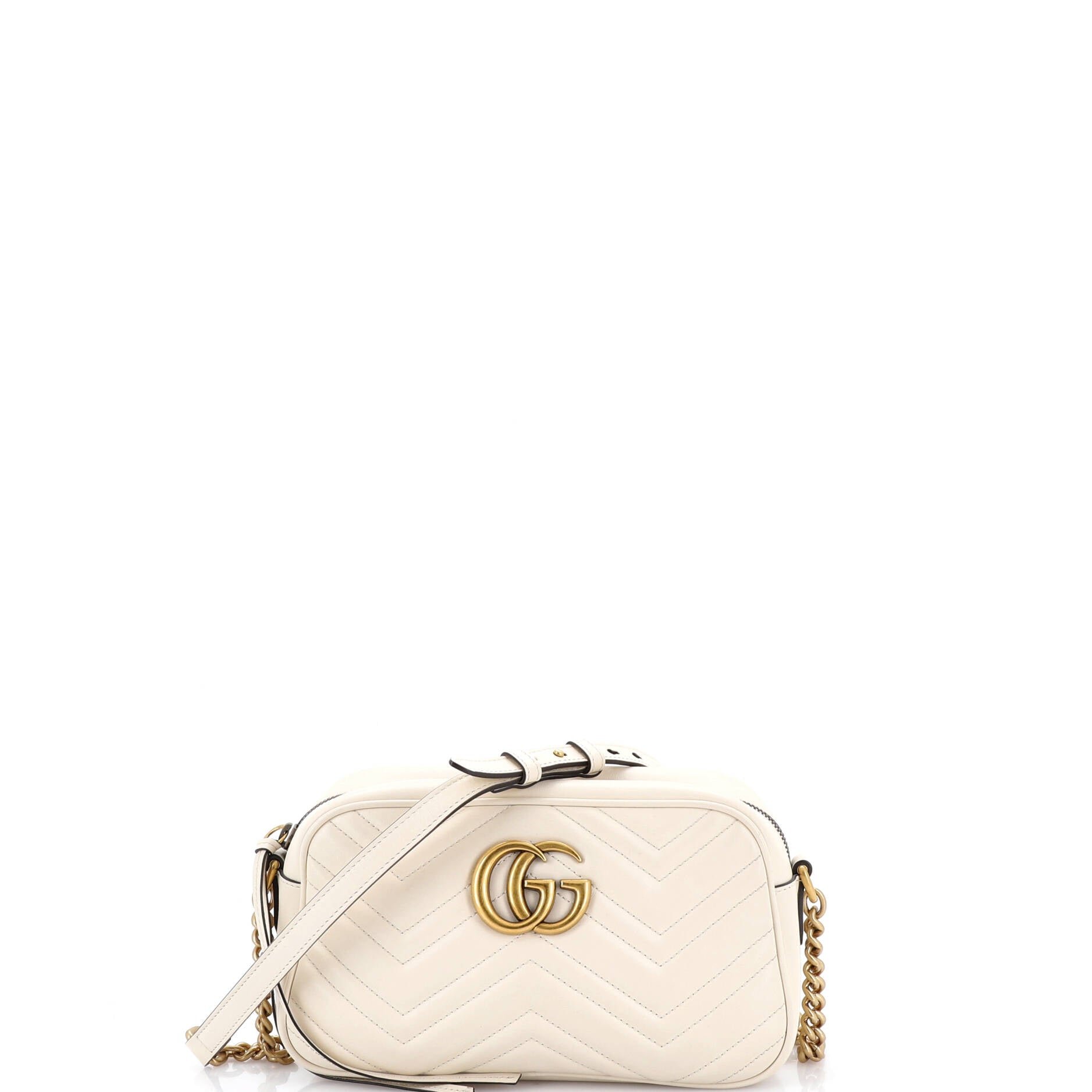 Gucci GG Marmont Shoulder Bag Matelasse Leather Small