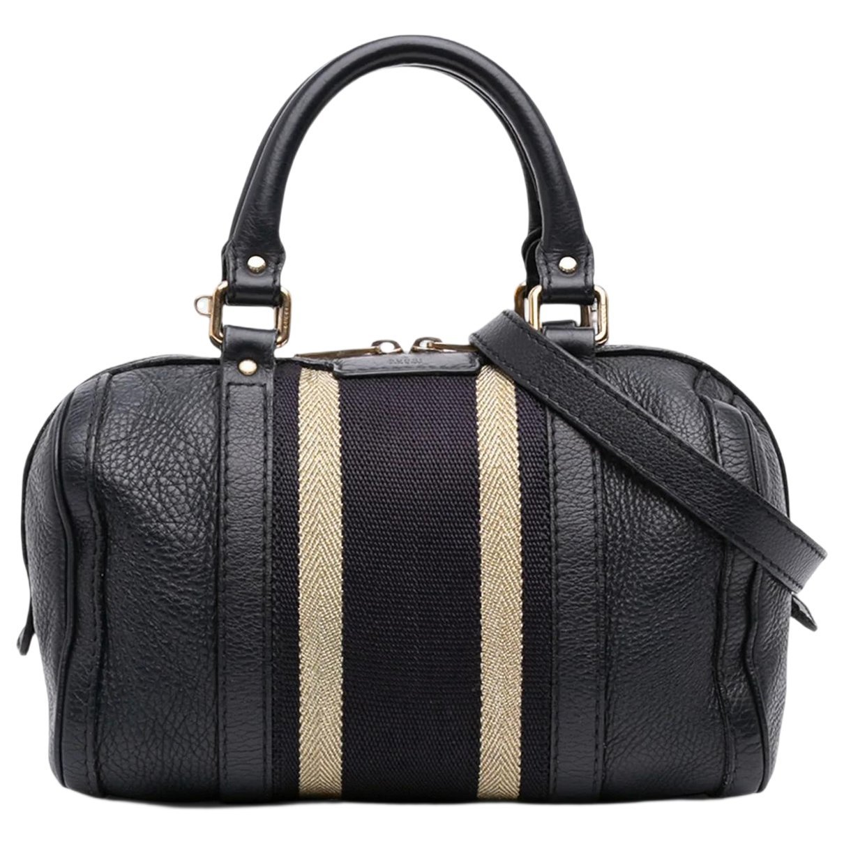 Boston leather bag