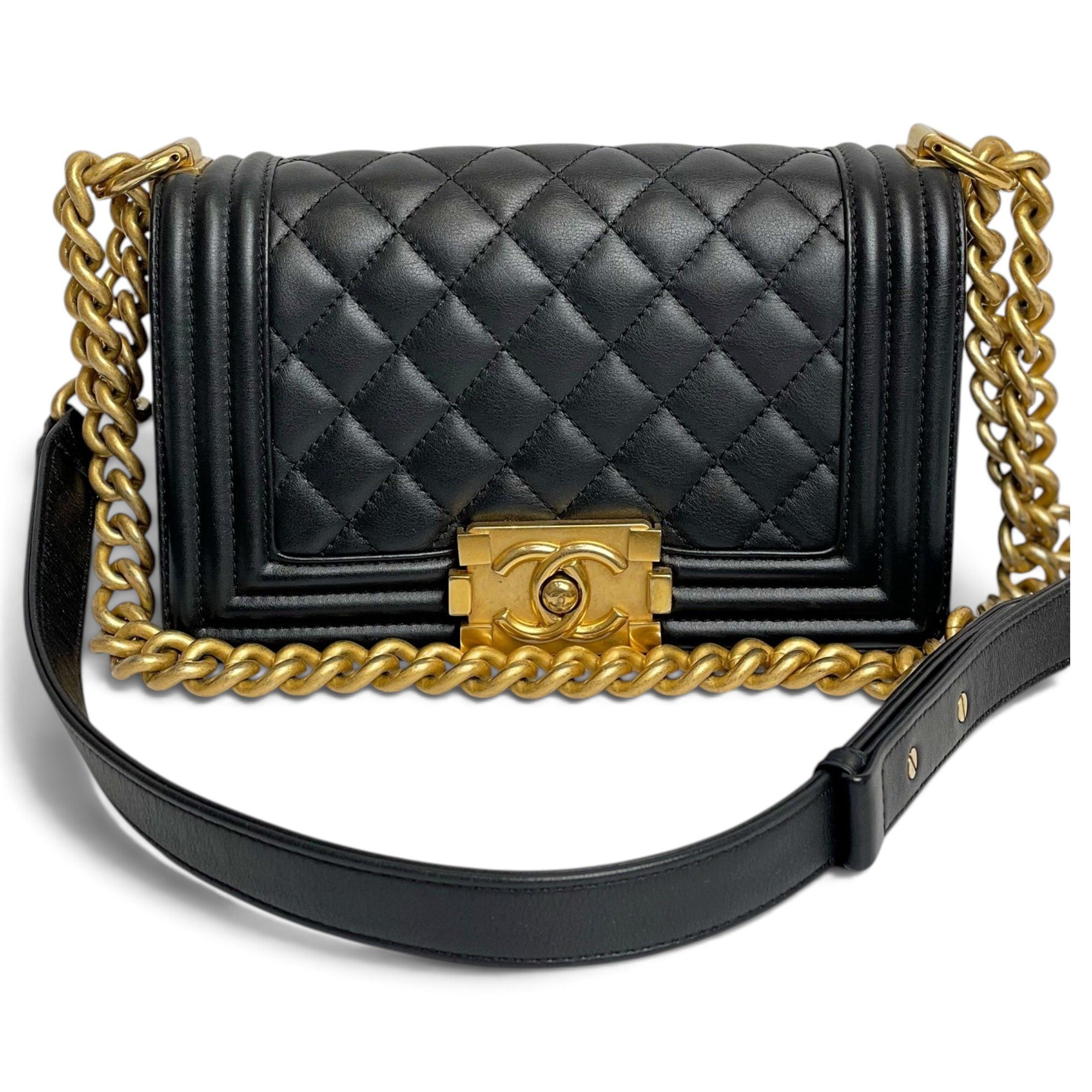 Boy leather handbag