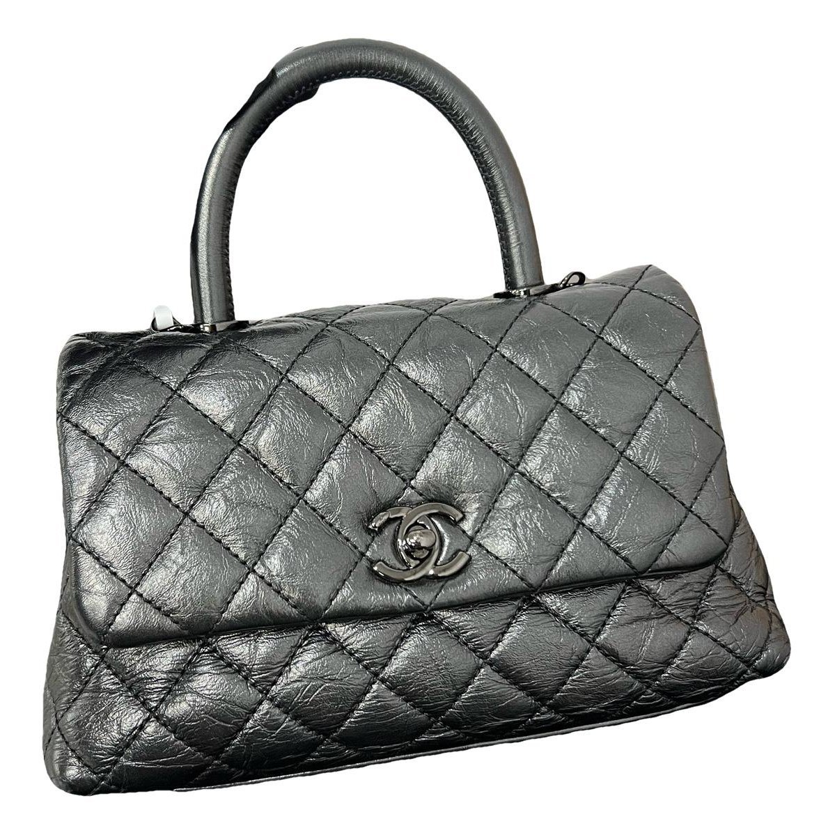 Coco Handle leather handbag