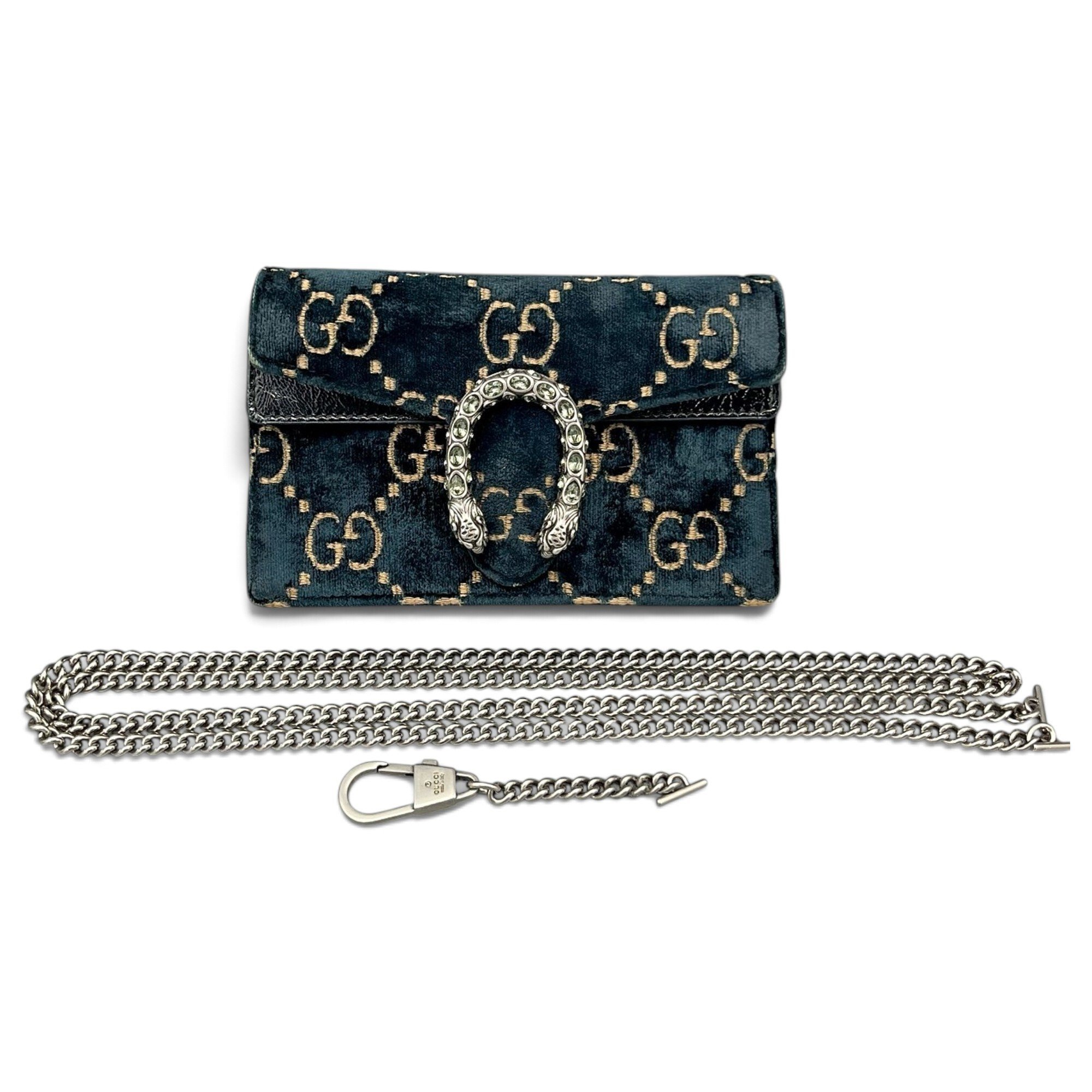Dionysus Super Mini velvet mini bag