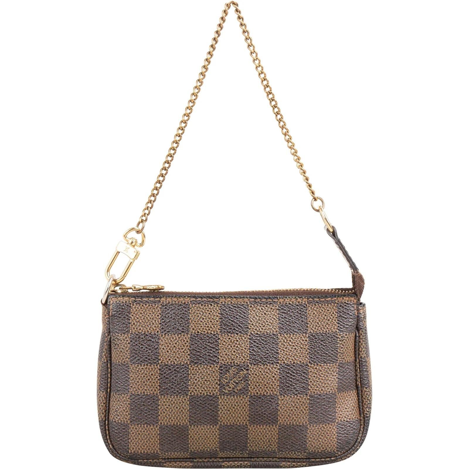 Pochette Accessoire leather handbag