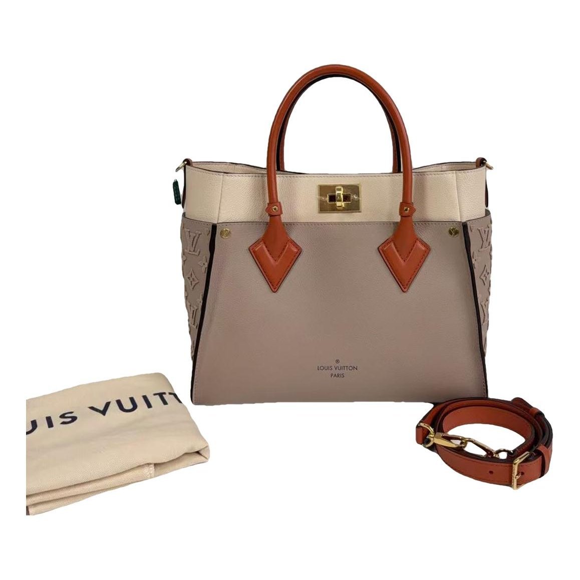 On My Side leather handbag