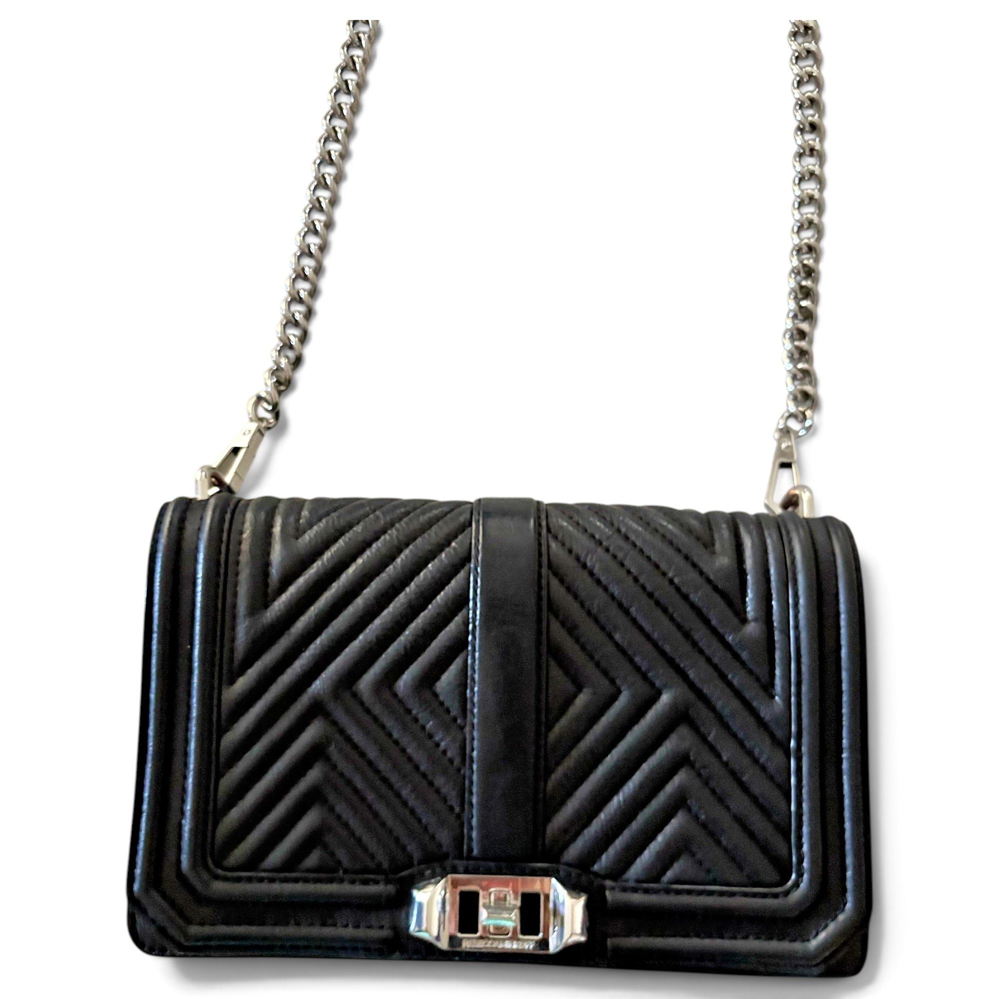 Leather crossbody bag