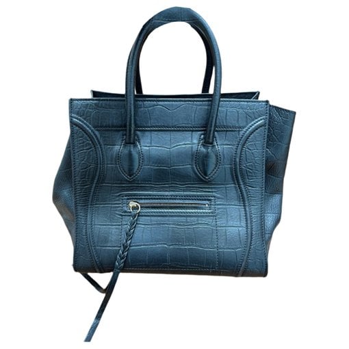 Luggage leather handbag