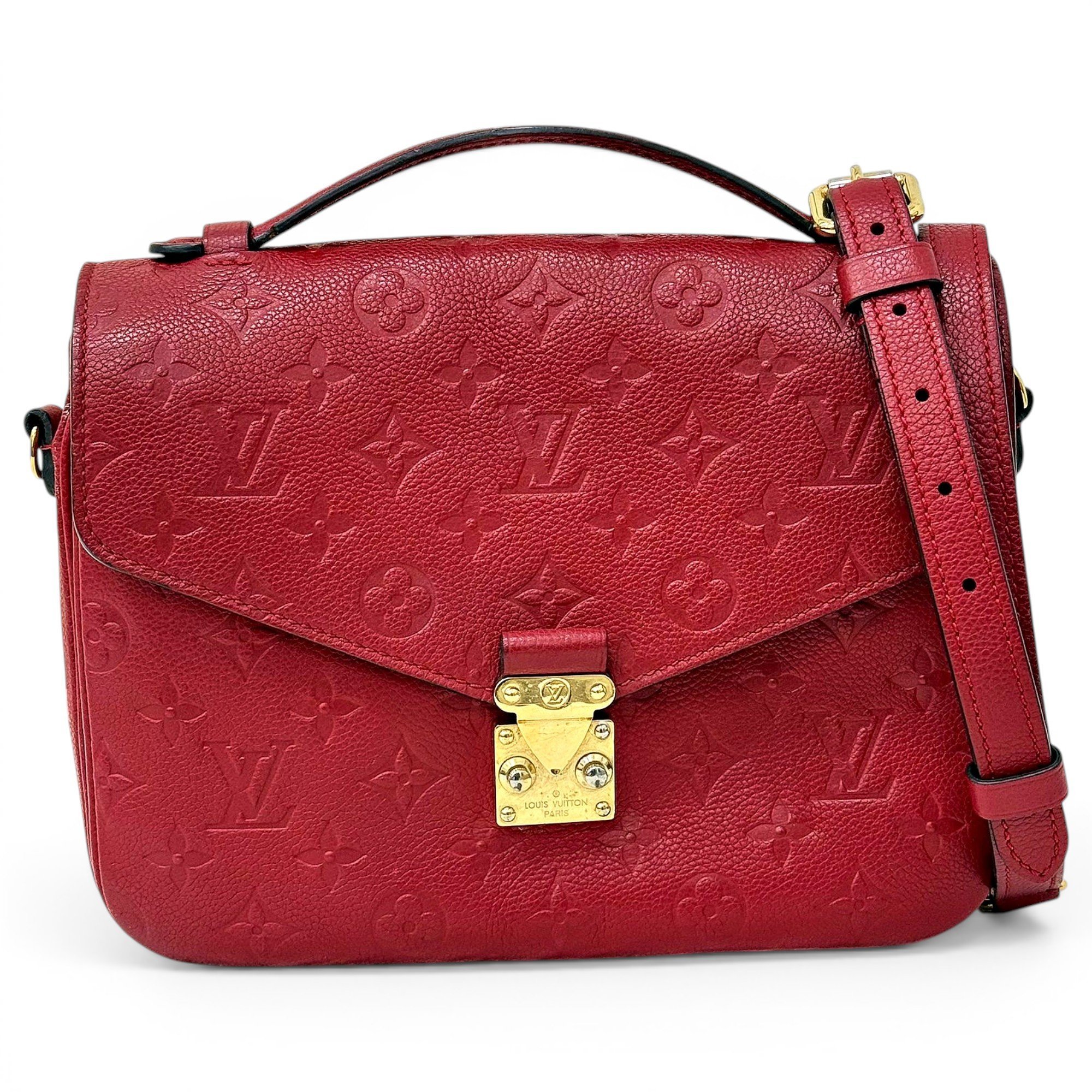 Metis leather handbag