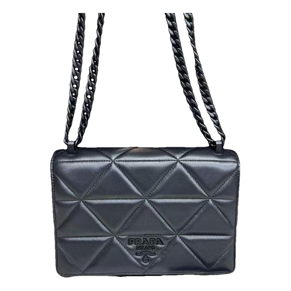 Spectrum leather crossbody bag
