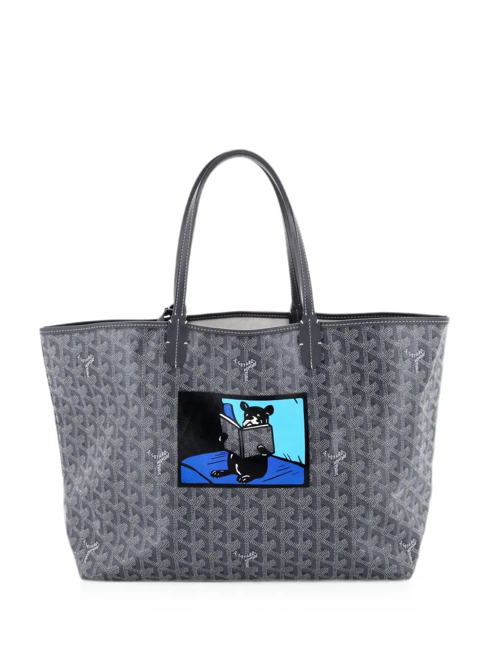 Saint Louis Printed Coated Canvas PM tote bag