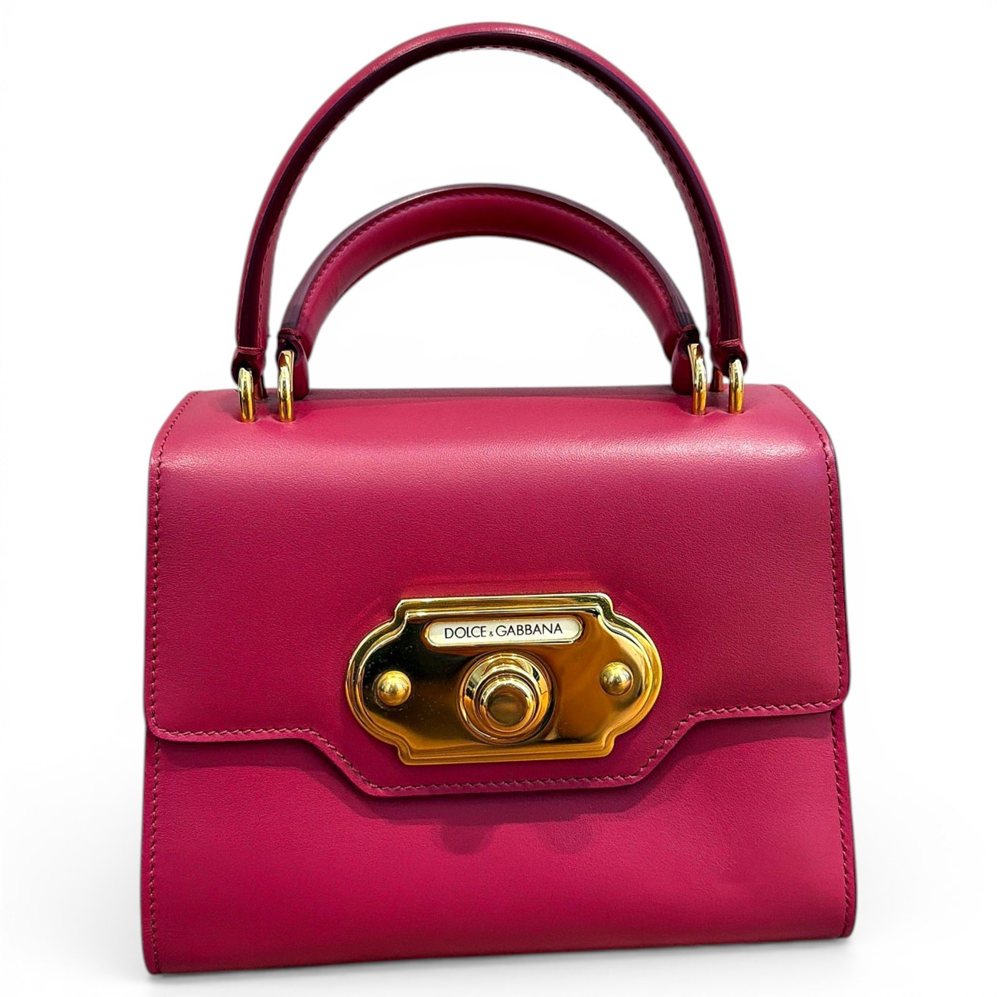 Welcome leather handbag