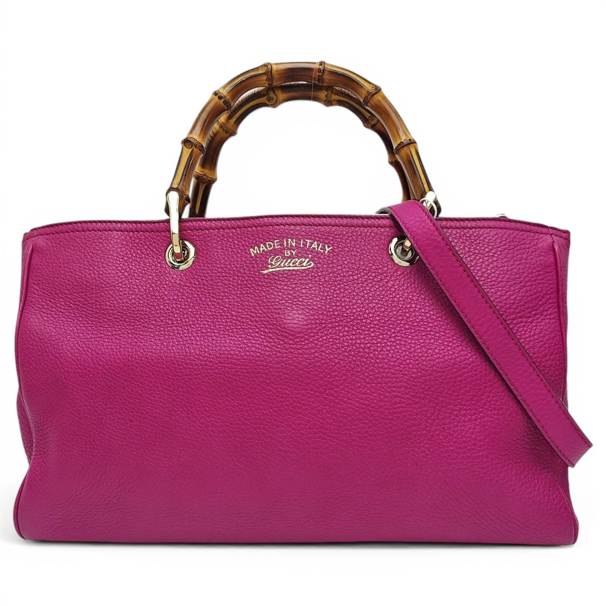 Leather handbag
