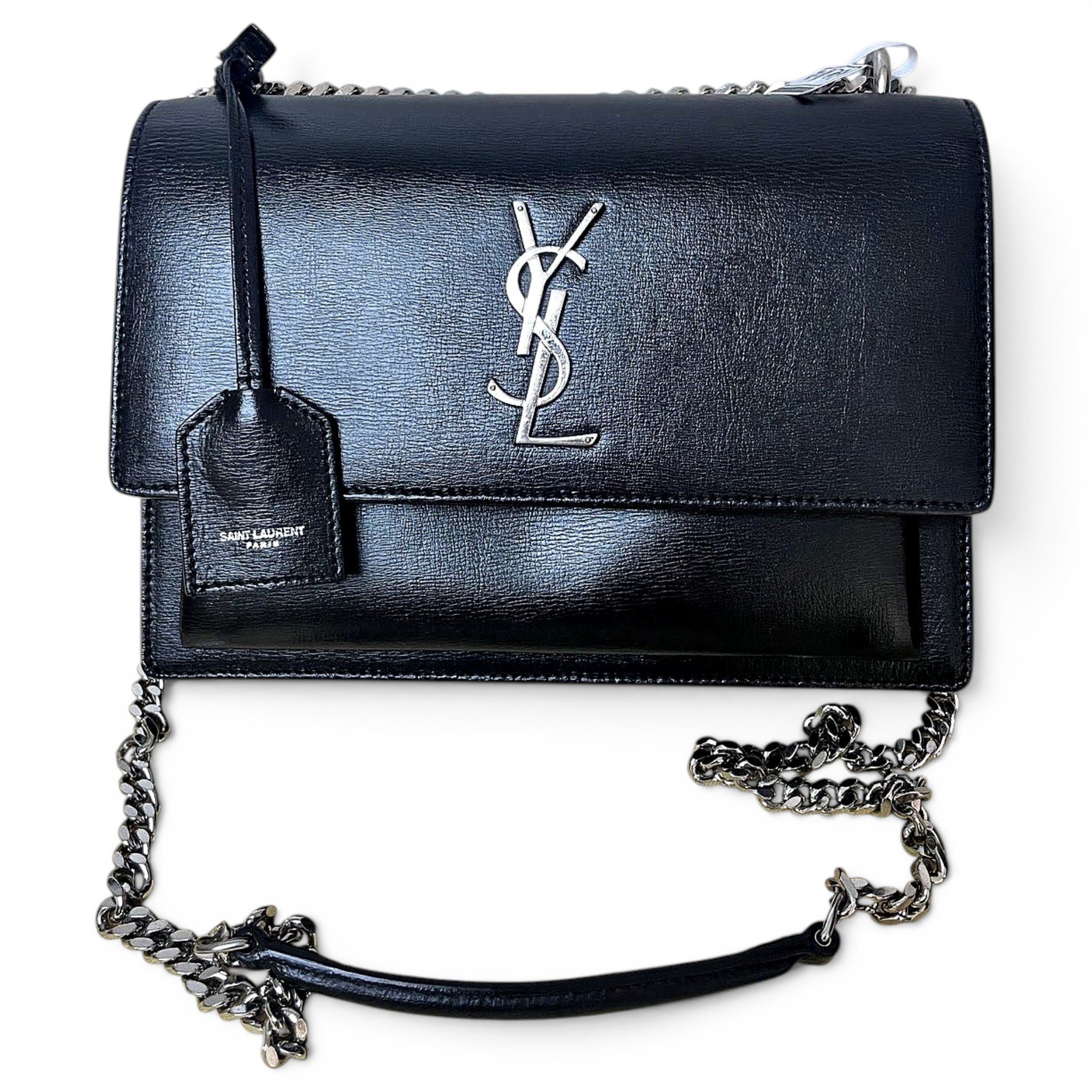 Sunset leather handbag
