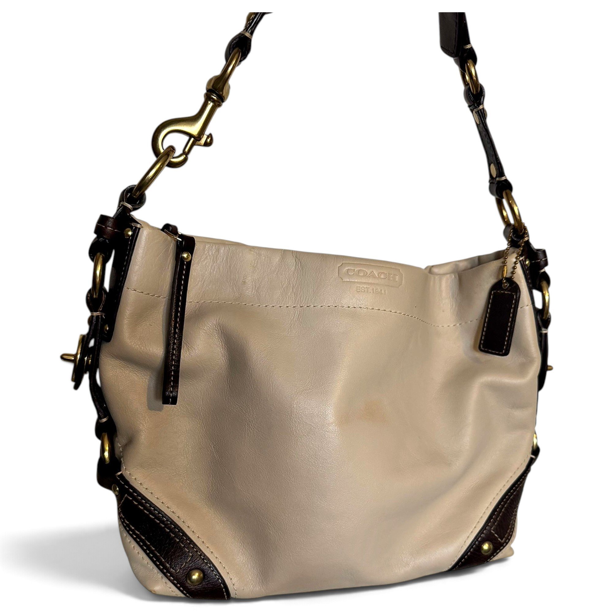 Carly leather handbag