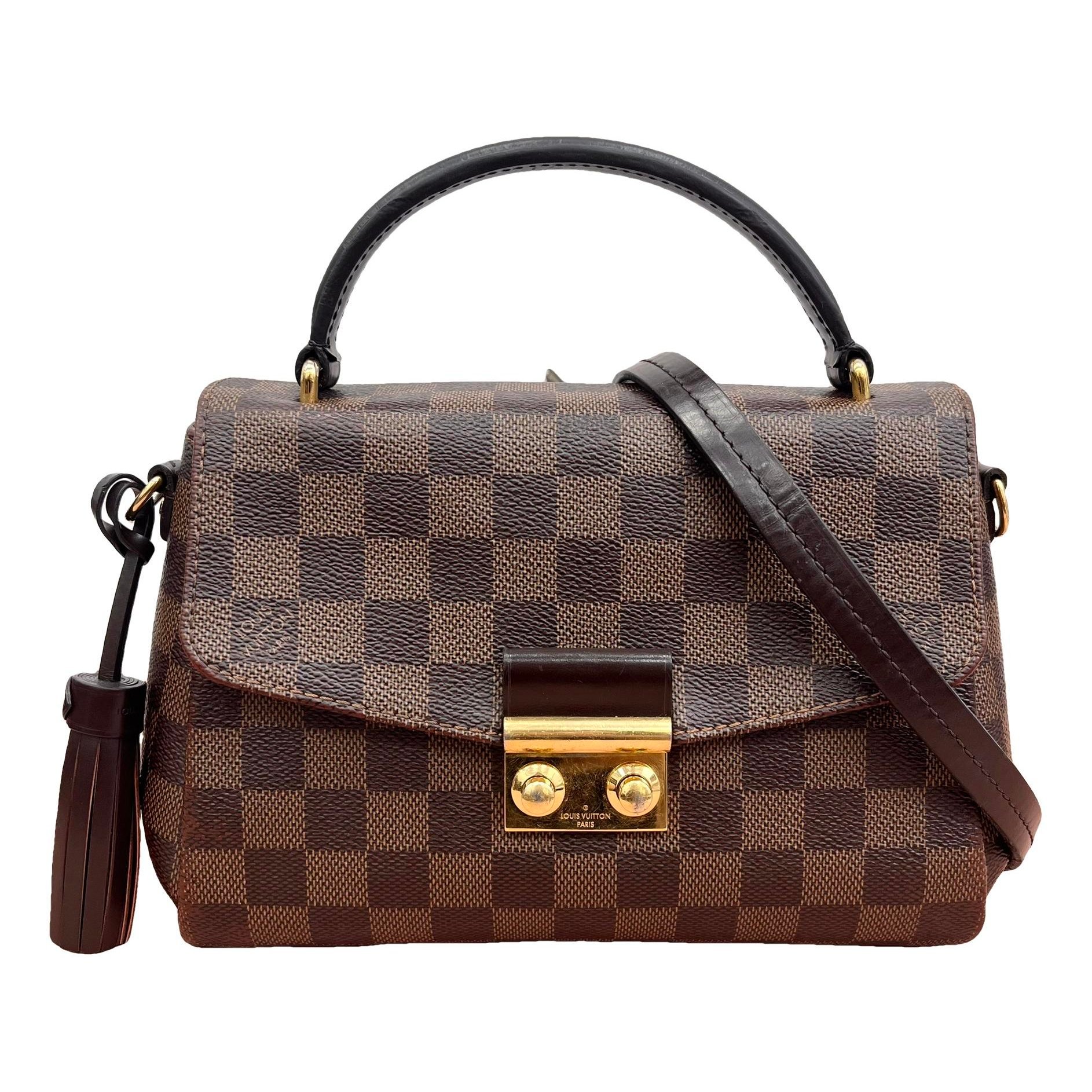 Croisette leather handbag