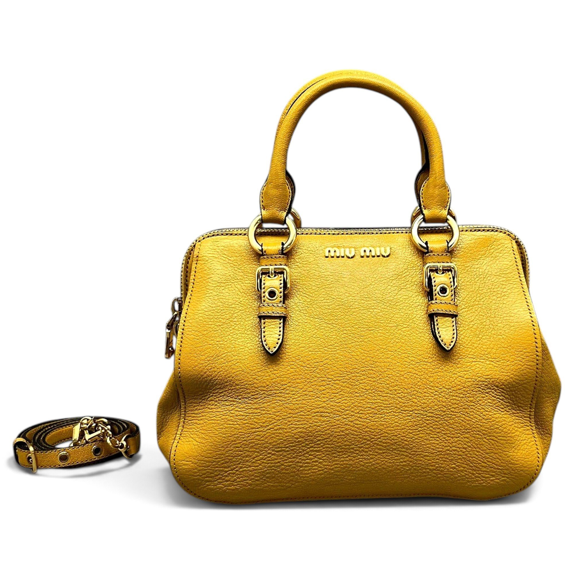 Leather satchel