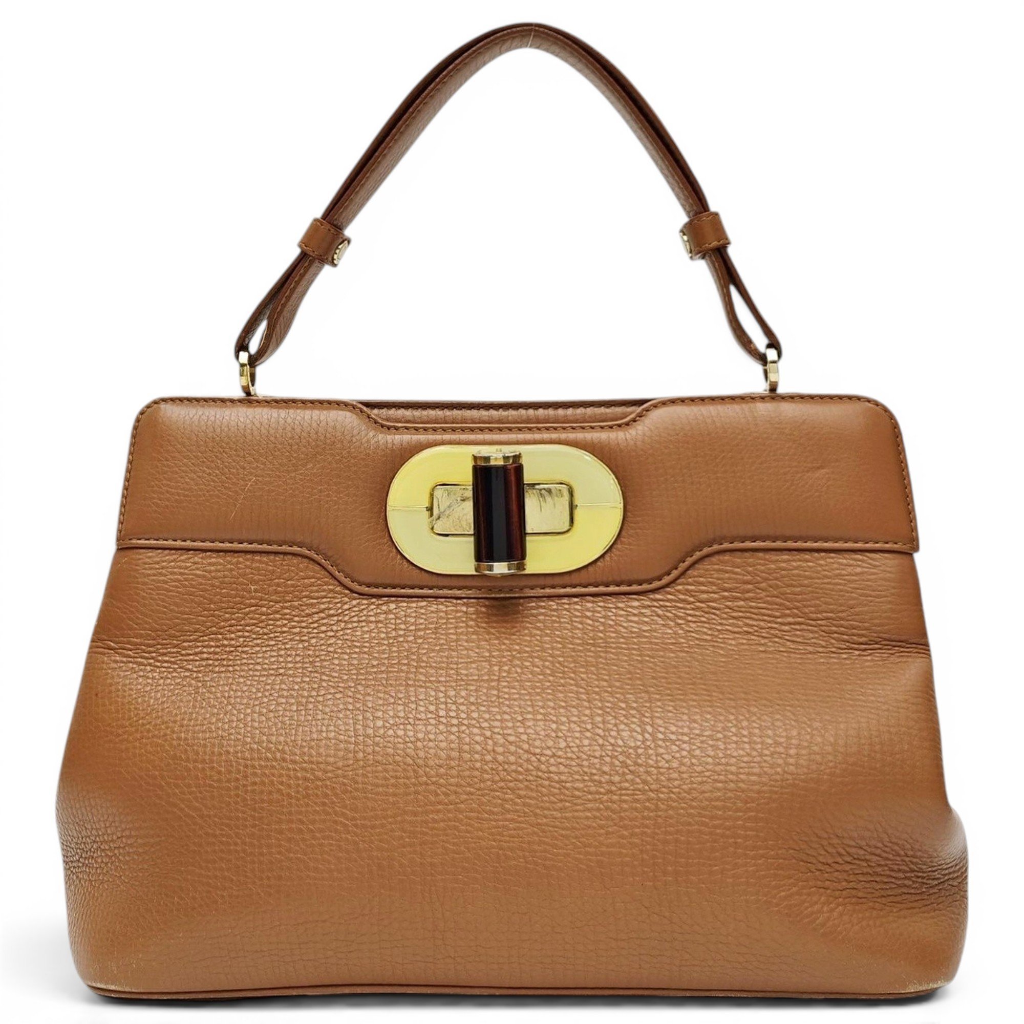 Leather handbag