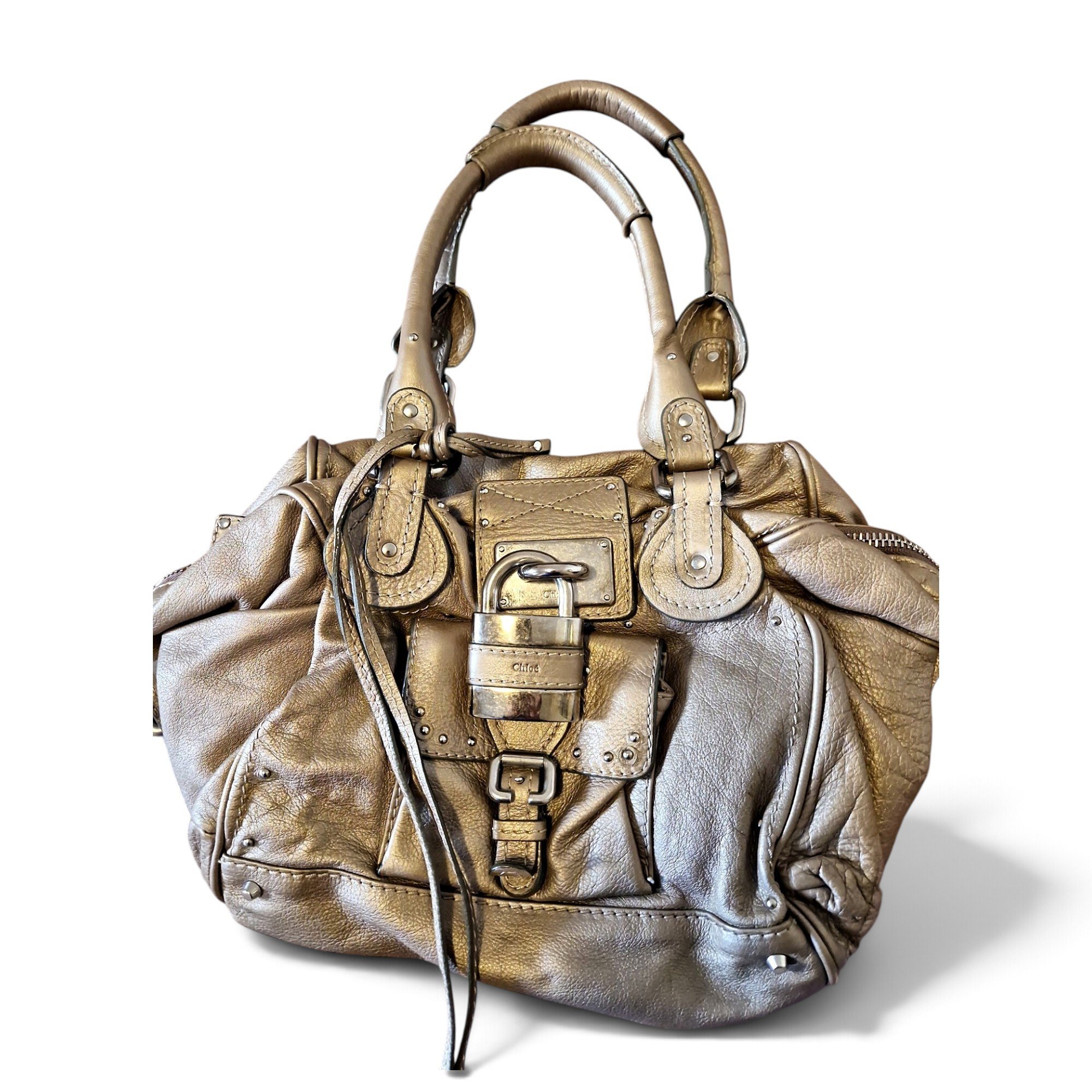 Paddington leather handbag
