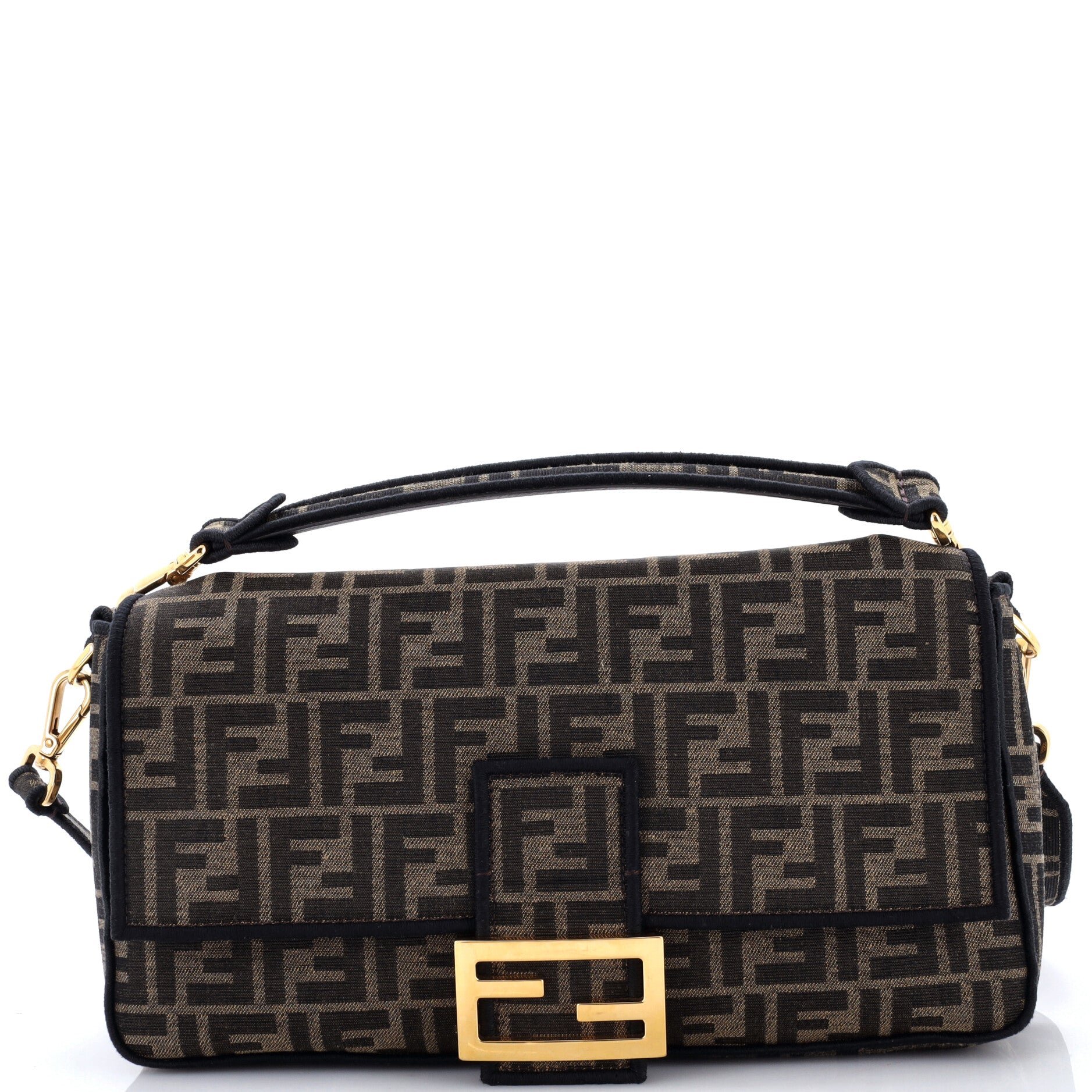 Baguette NM Bag Zucca Canvas Large