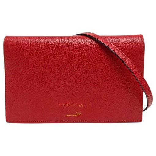 Swing leather crossbody bag