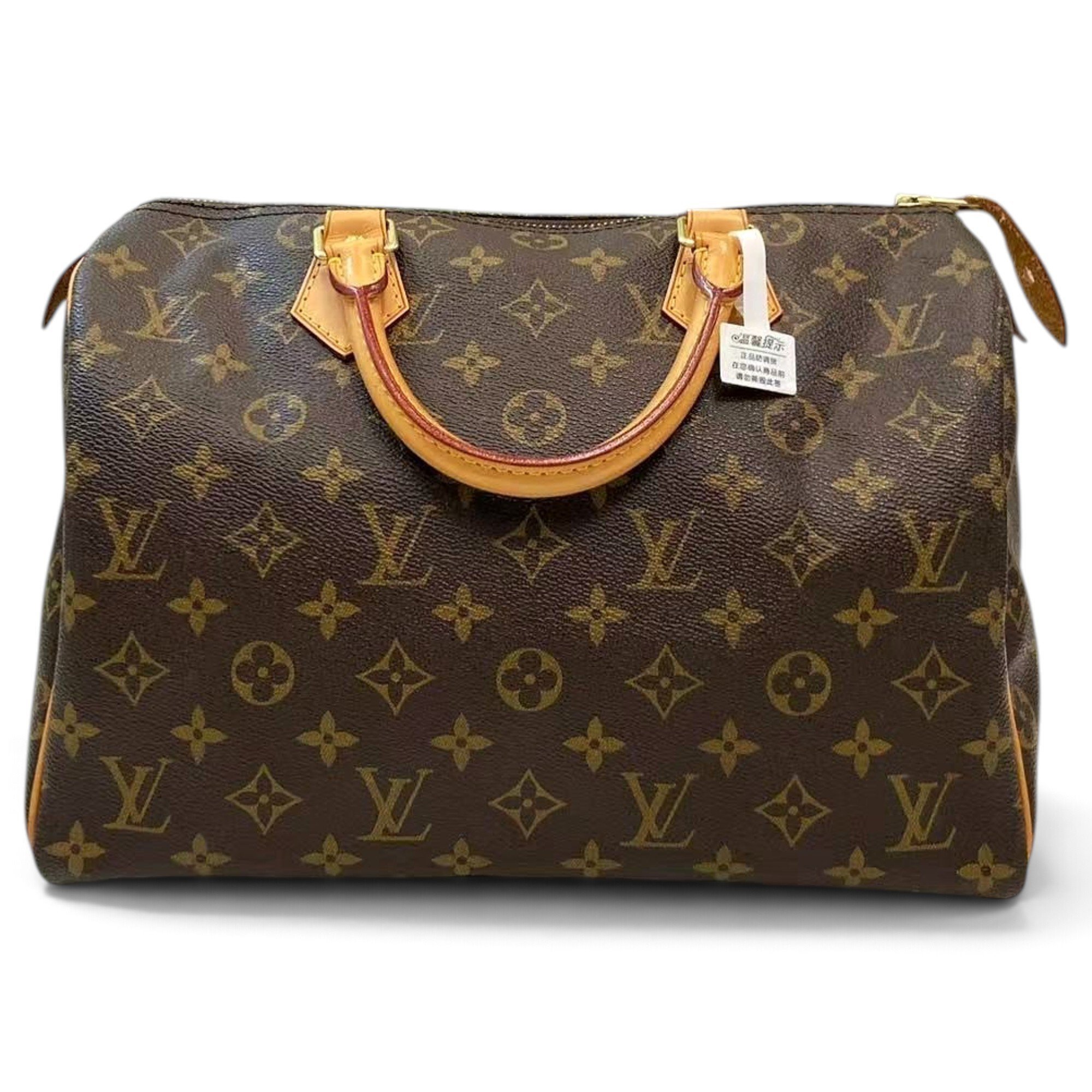 Speedy leather bowling bag