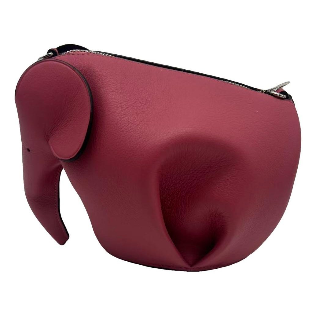 Animals leather handbag