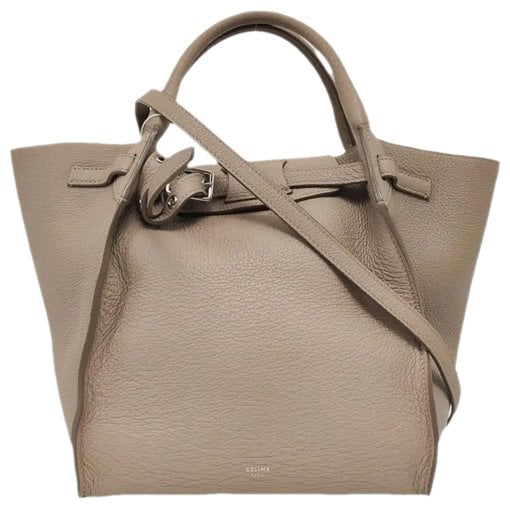 Big Bag leather handbag
