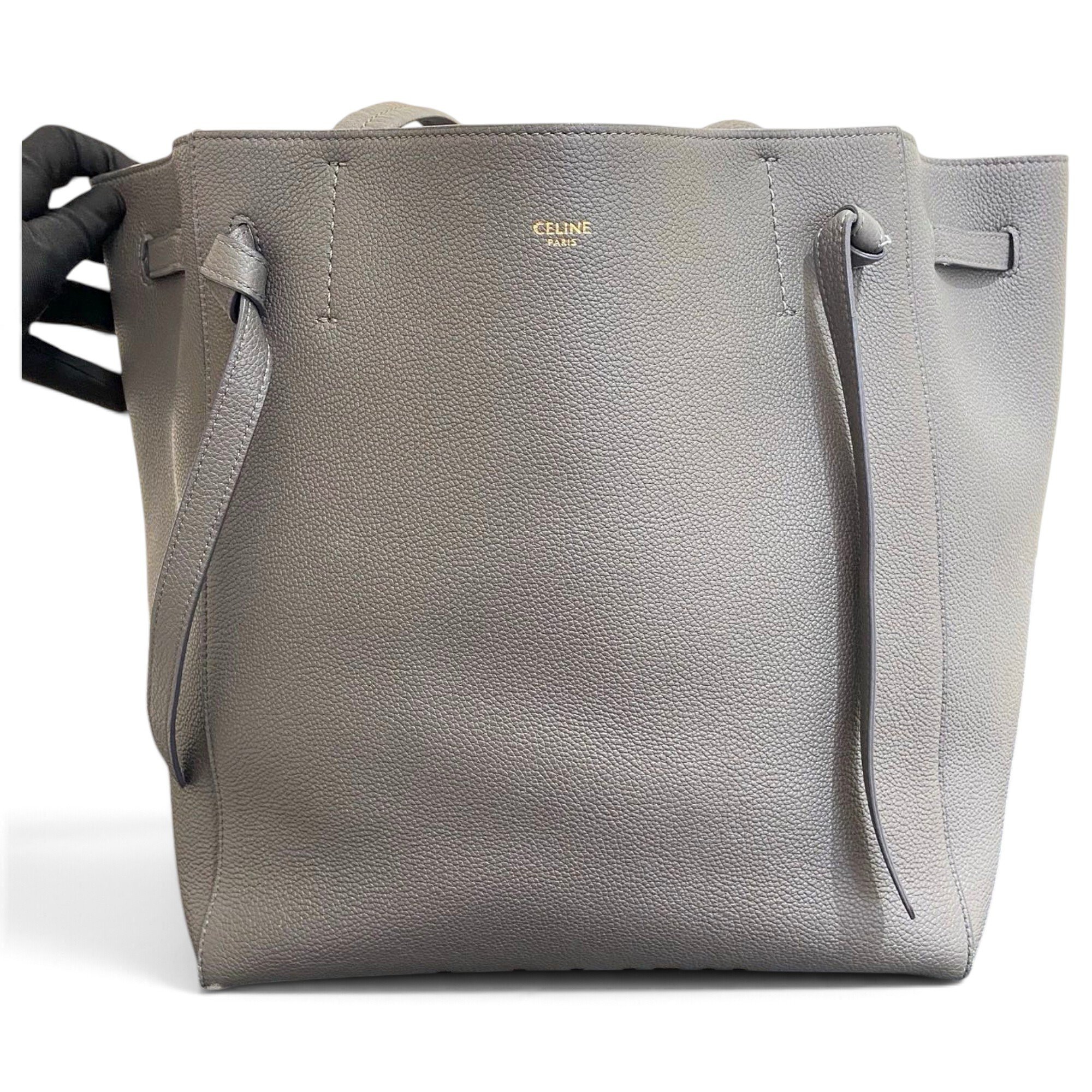 Phantom leather handbag