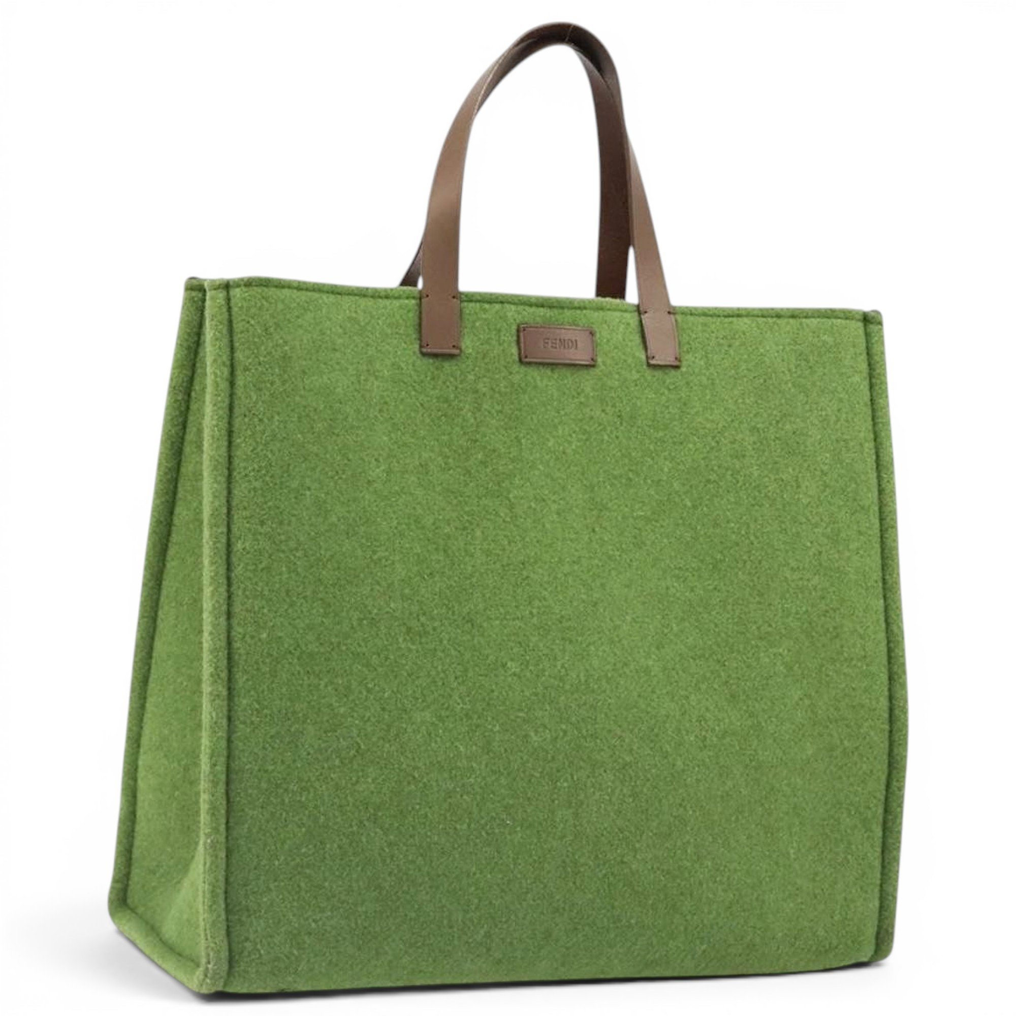 Leather tote