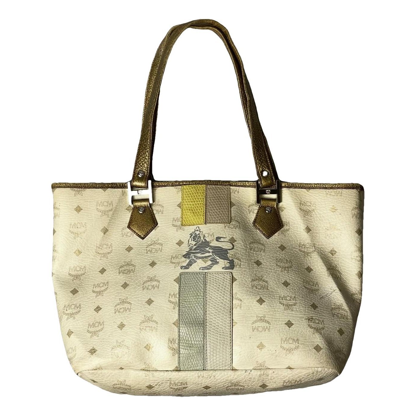 Patent leather handbag