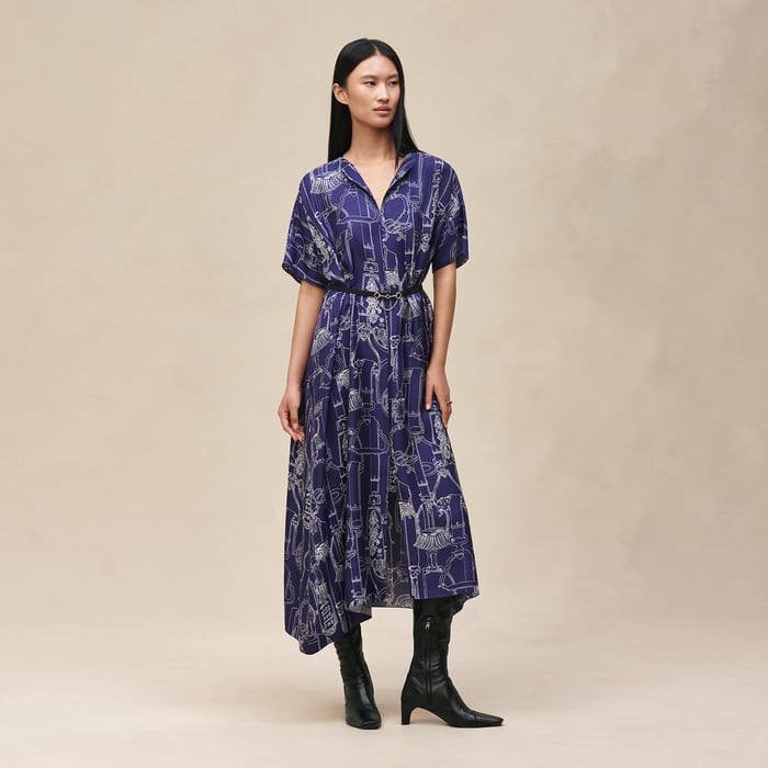 Bleu Abysse "Etriers Remix" Classic Caftan