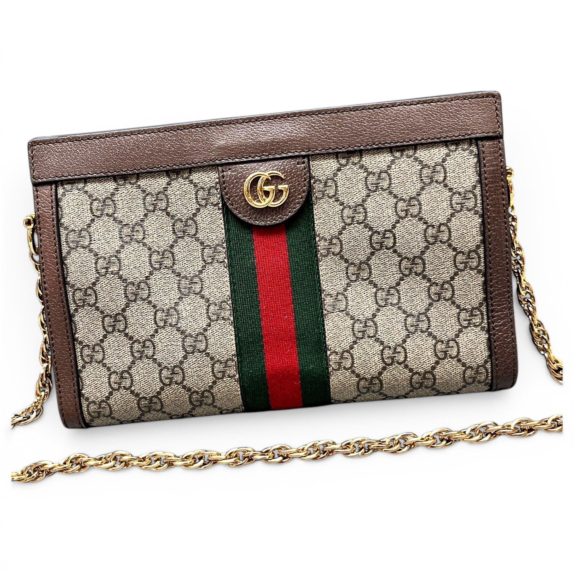 Ophidia Chain cloth handbag