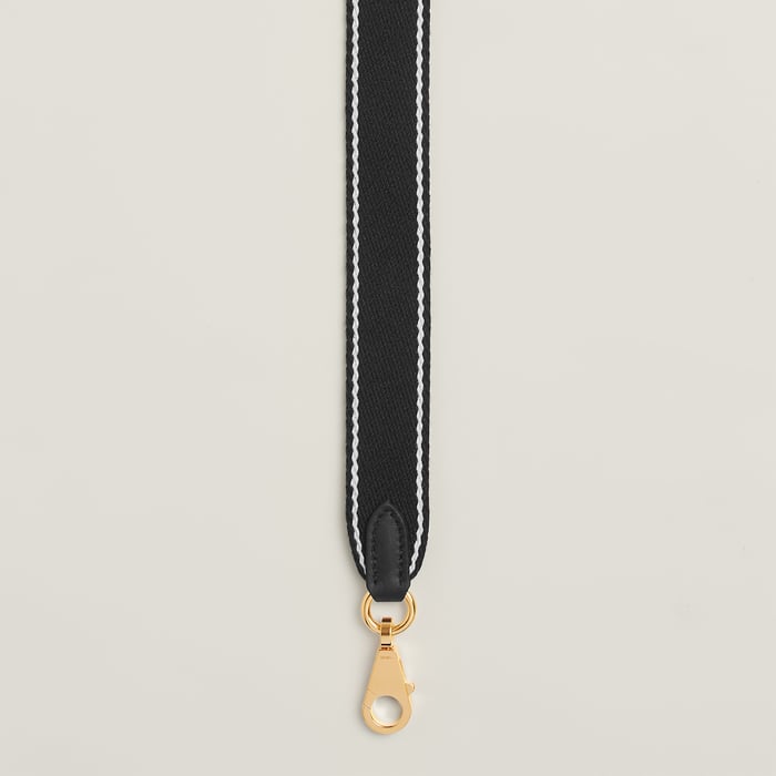 Sangle Wooly Sellier Bicolor Bag Strap