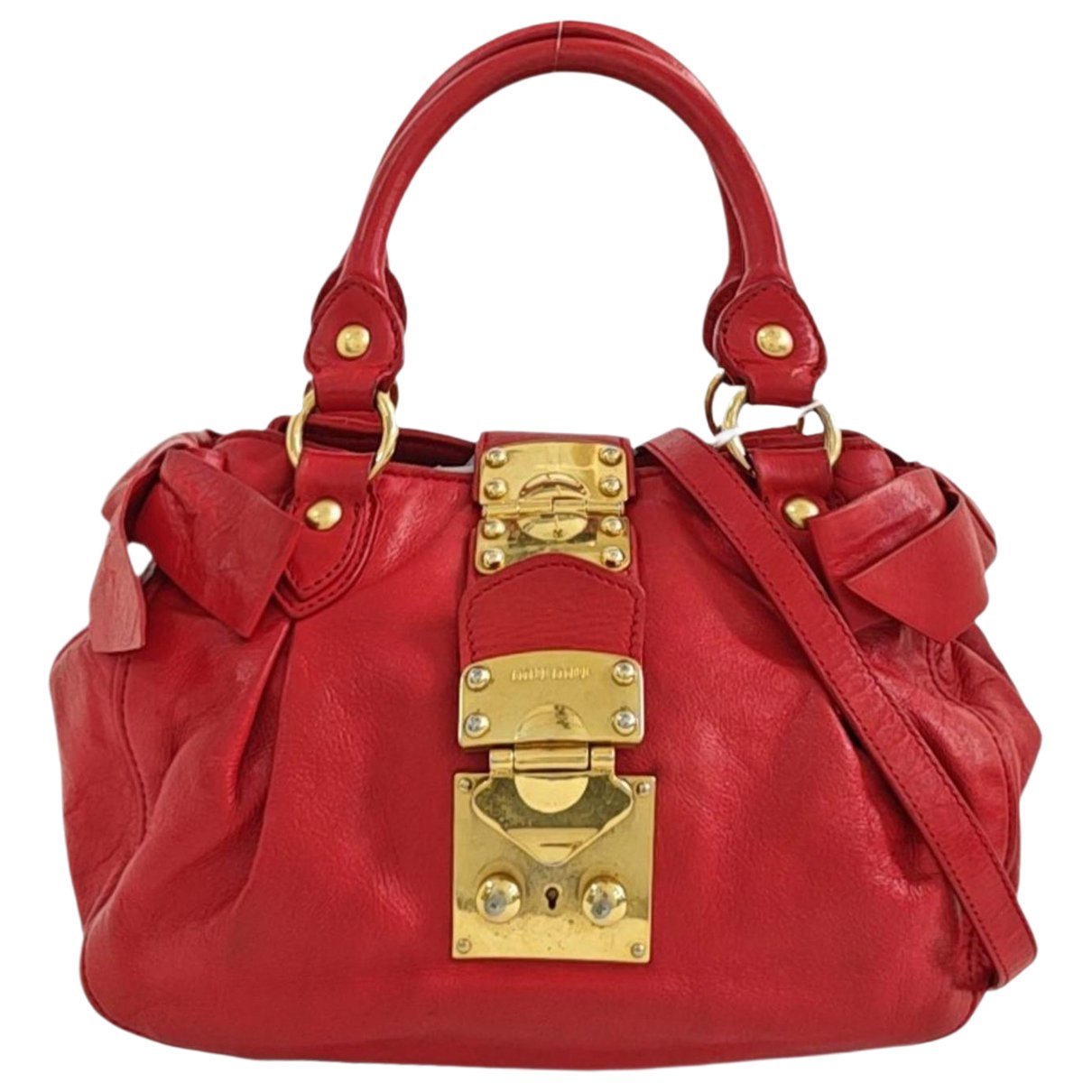 Leather handbag