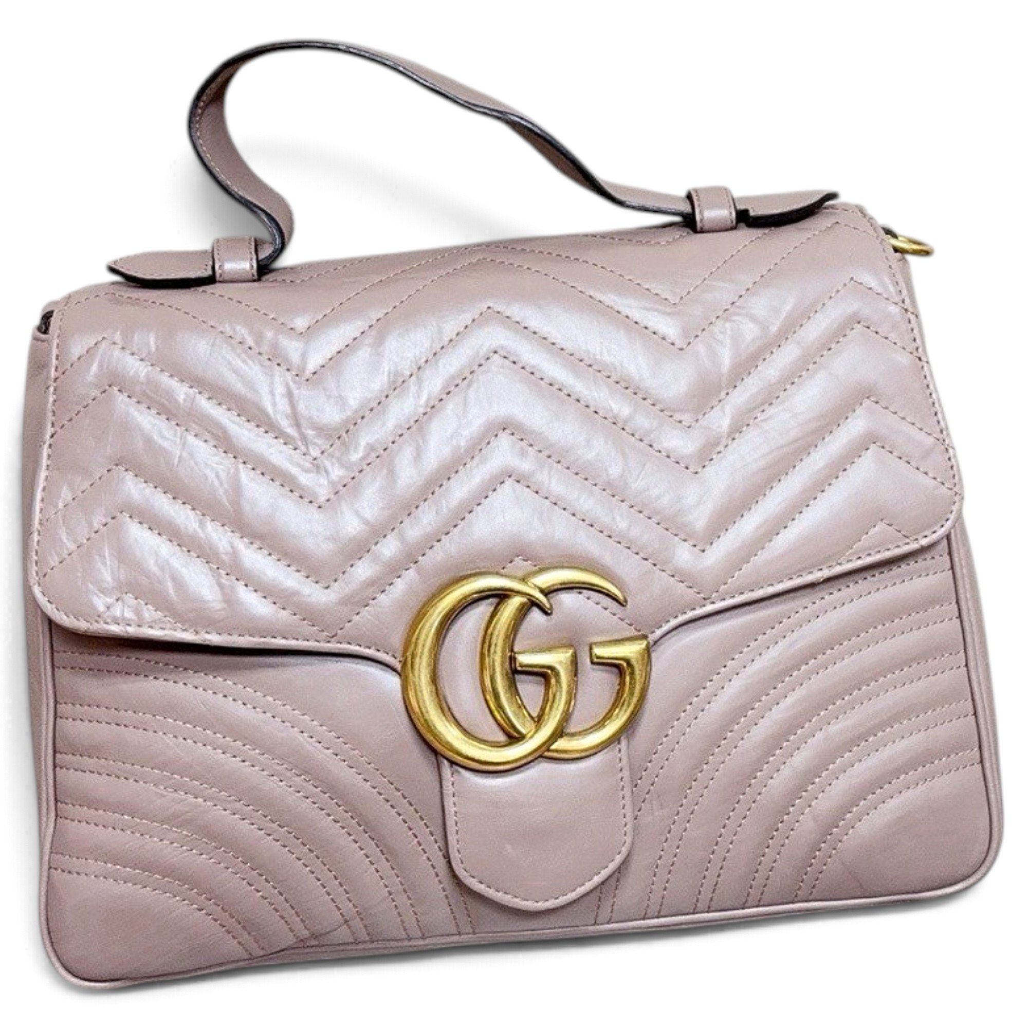 Gucci GG Marmont Flap leather handbag