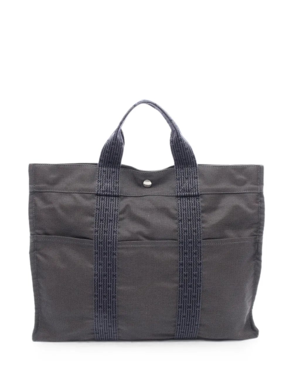 Hermes 2000s Herline canvas tote bag