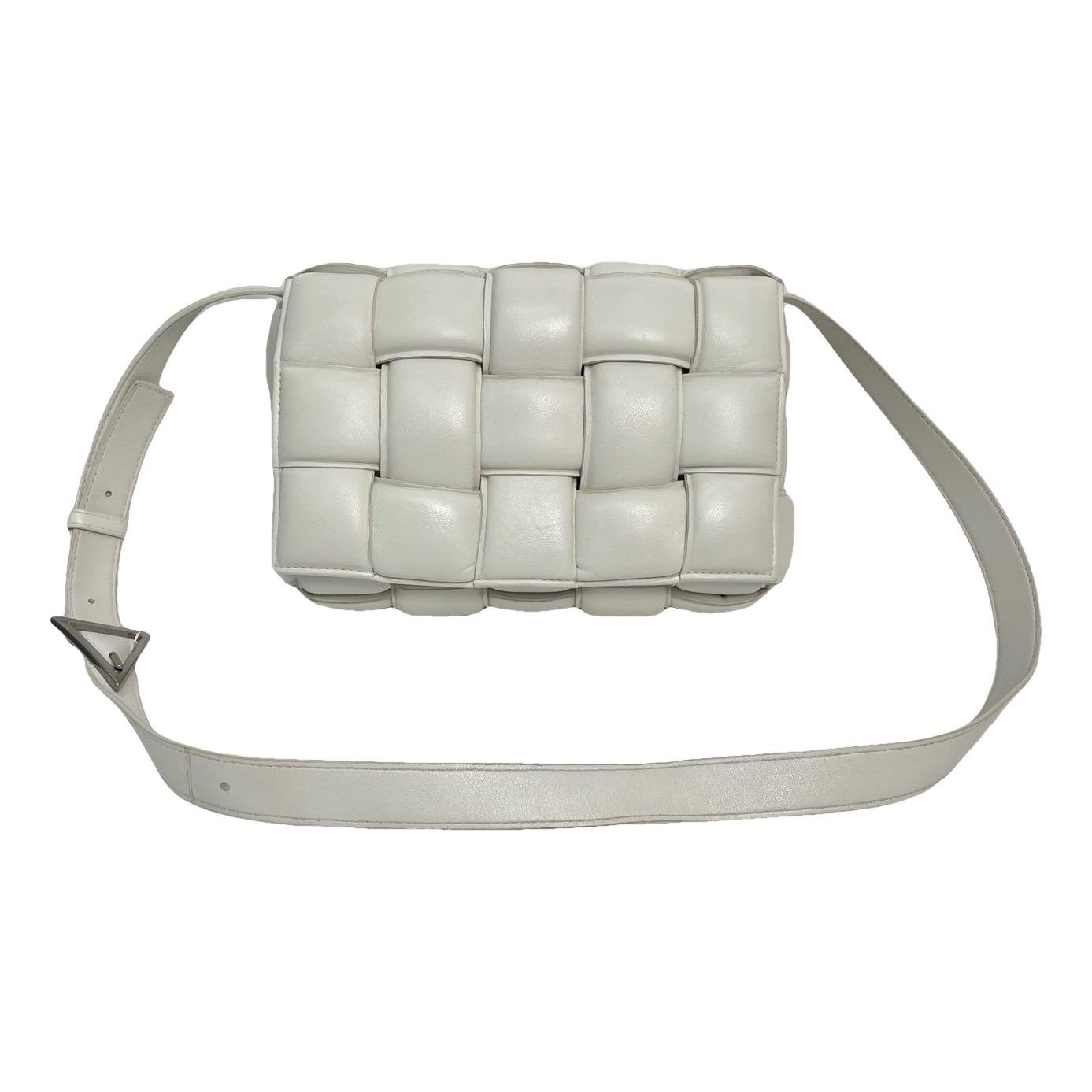 Cassette Padded leather handbag