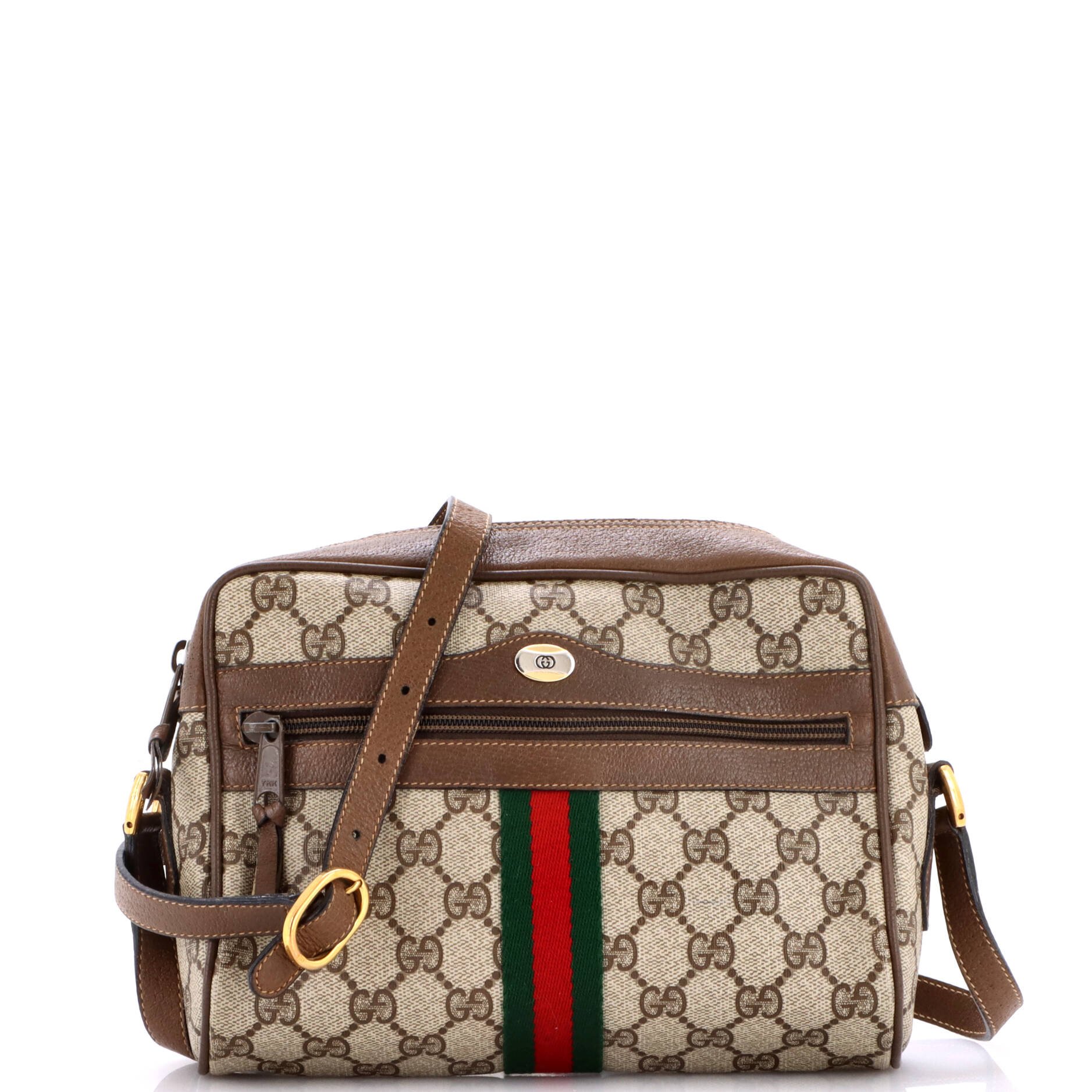 Ophidia Shoulder Bag GG Coated Canvas Small