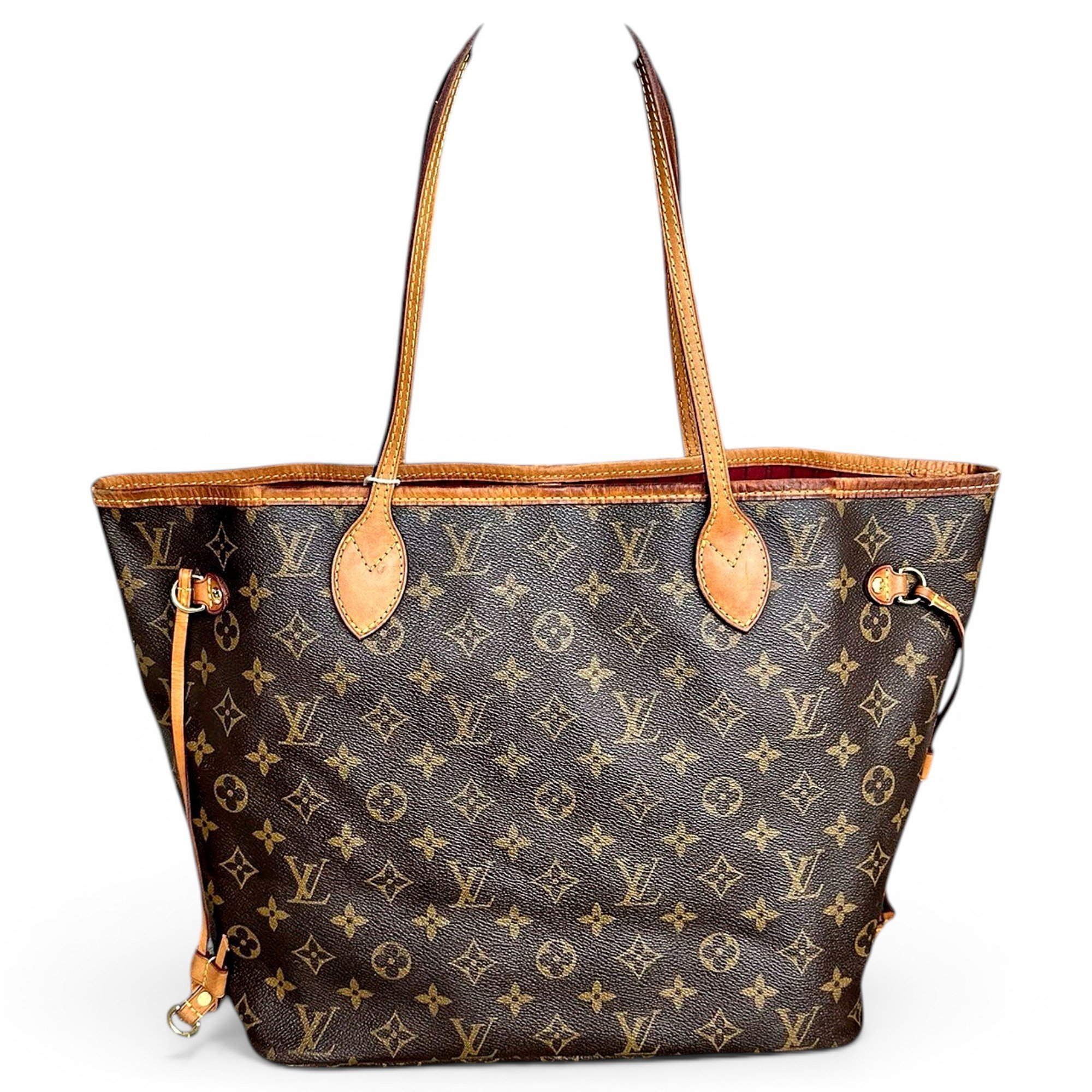 Neverfull leather tote