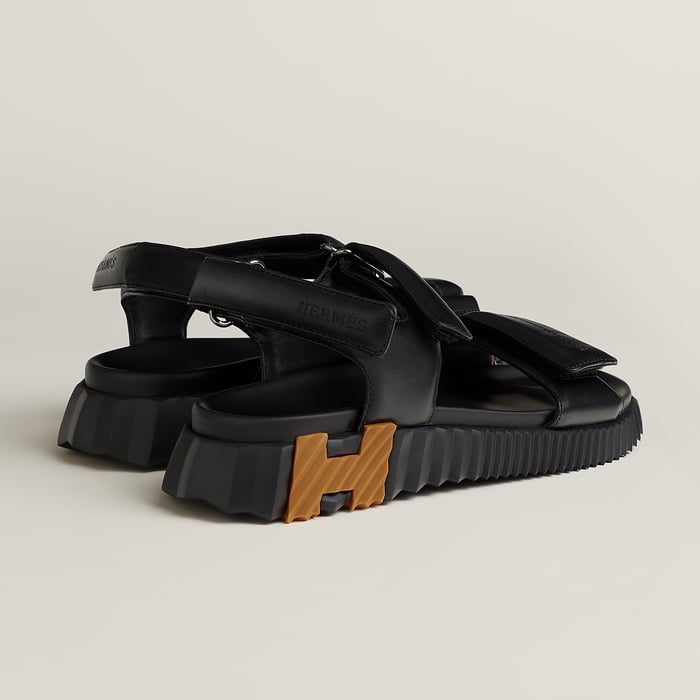 Noir Junior Sandal