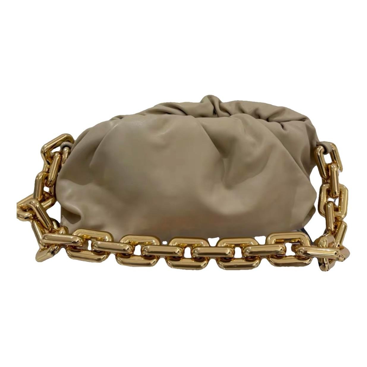 Chain Pouch leather handbag