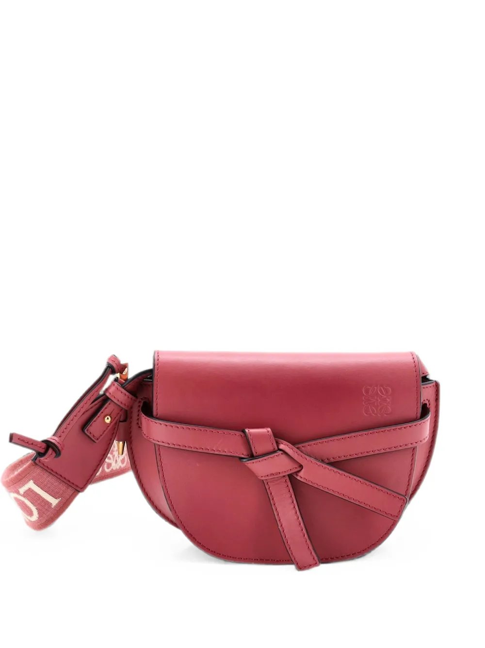 Gate Dual Shoulder Bag Leather Mini crossbody bag