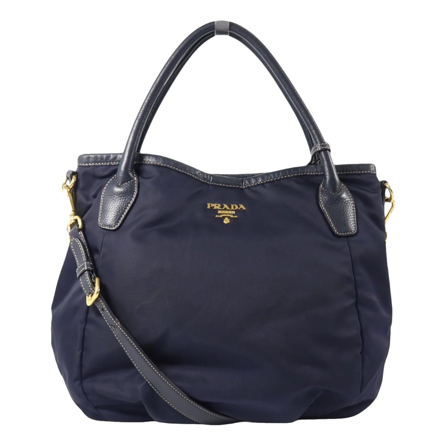 Re-Nylon cloth crossbody bag