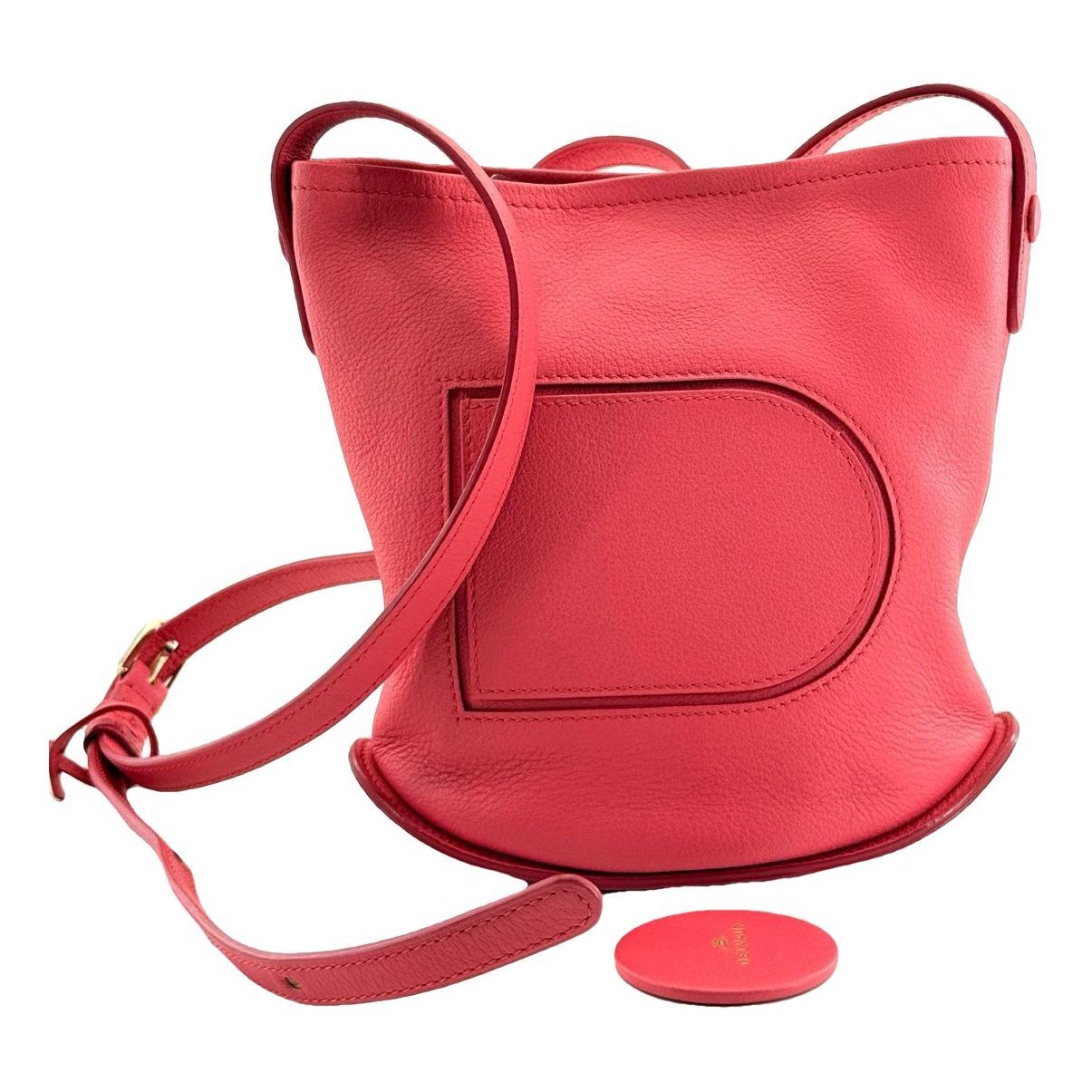Pin leather handbag