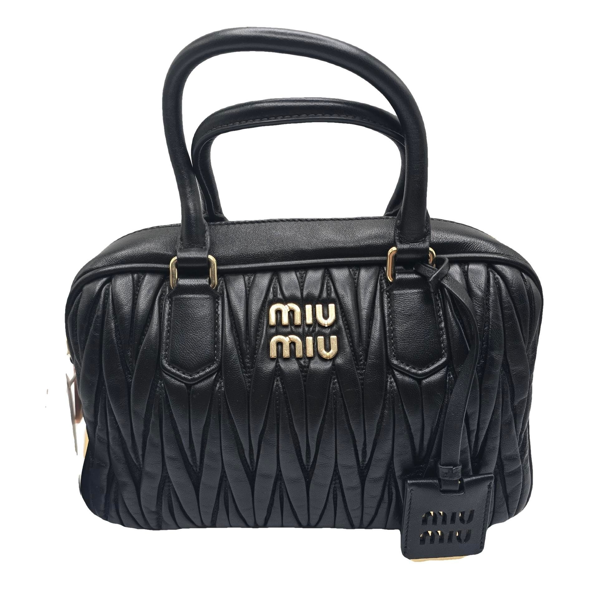 Arcadie leather handbag