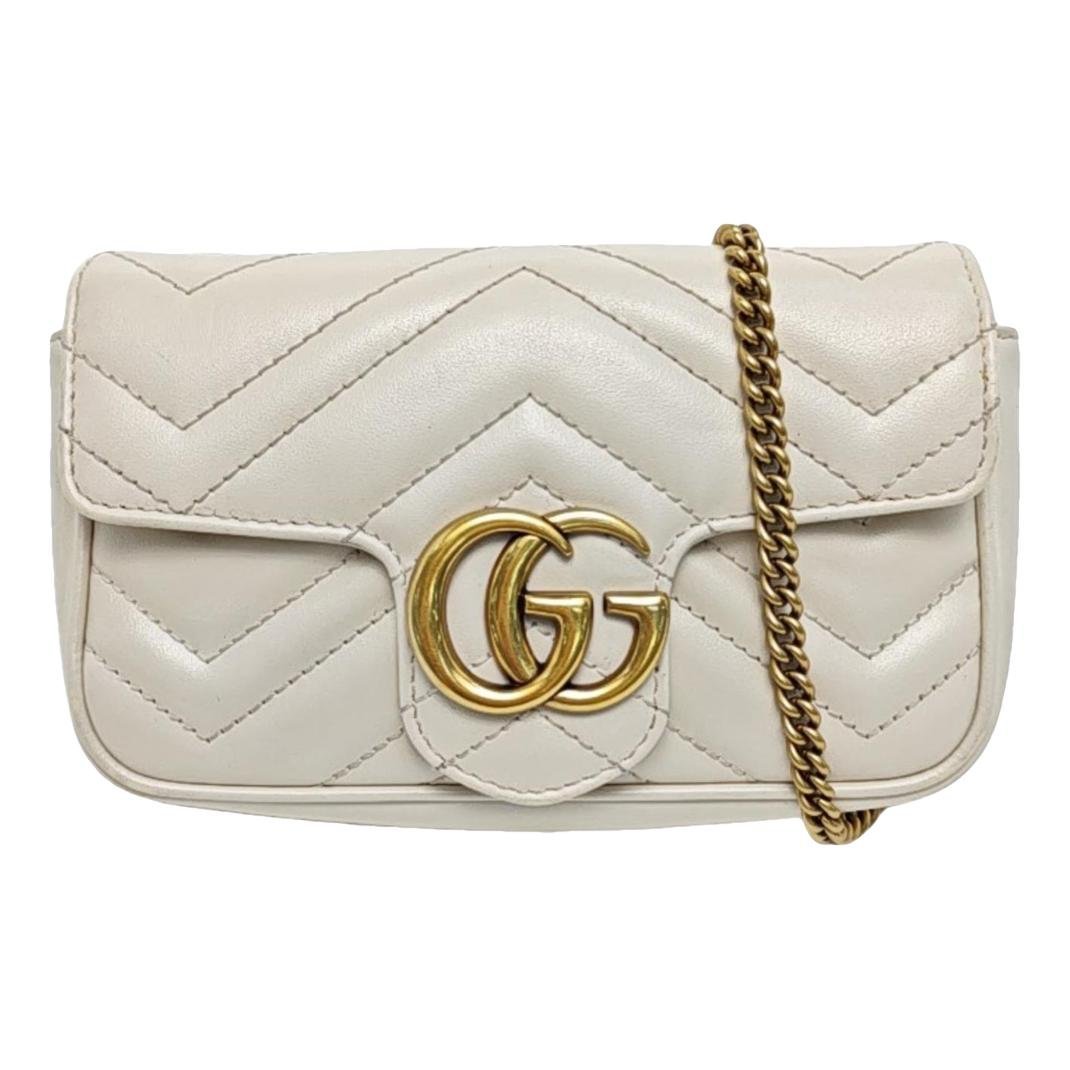 GG Marmont Flap leather handbag