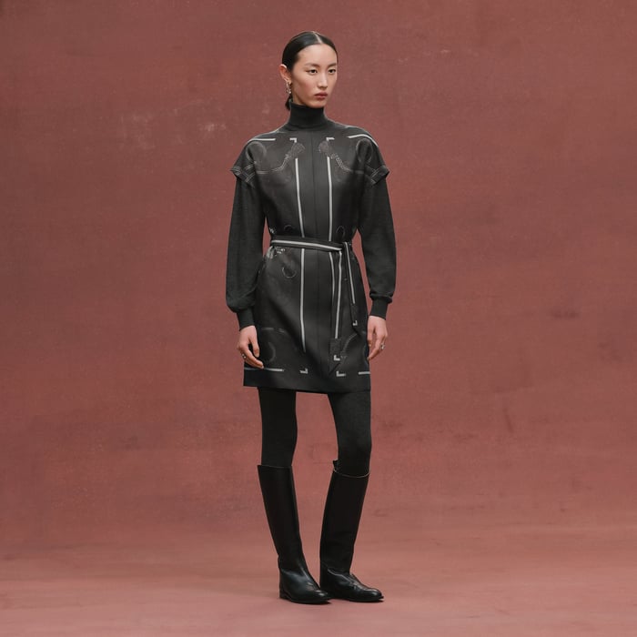 Gris Charbon "Palefroi Remix" Classic Tunic