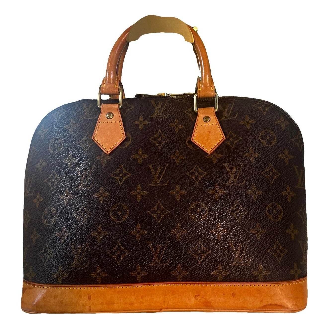 Alma leather handbag