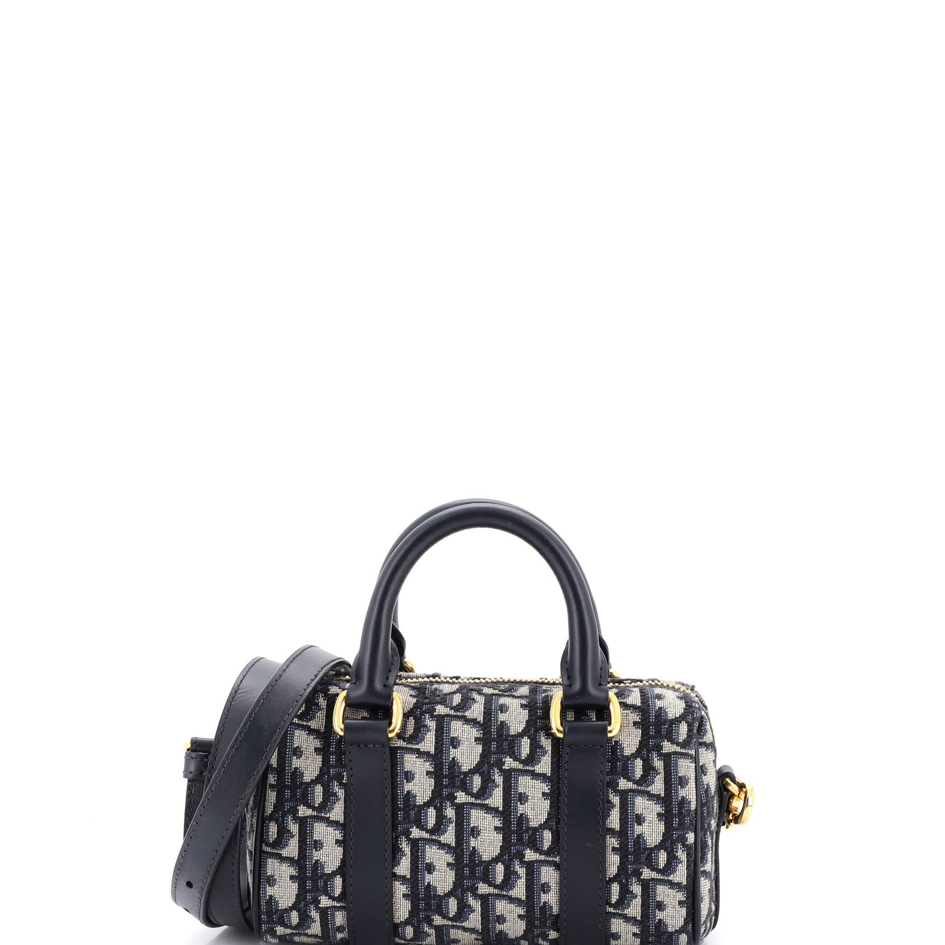 Dior Groove Convertible Bowling Bag Oblique Canvas Nano