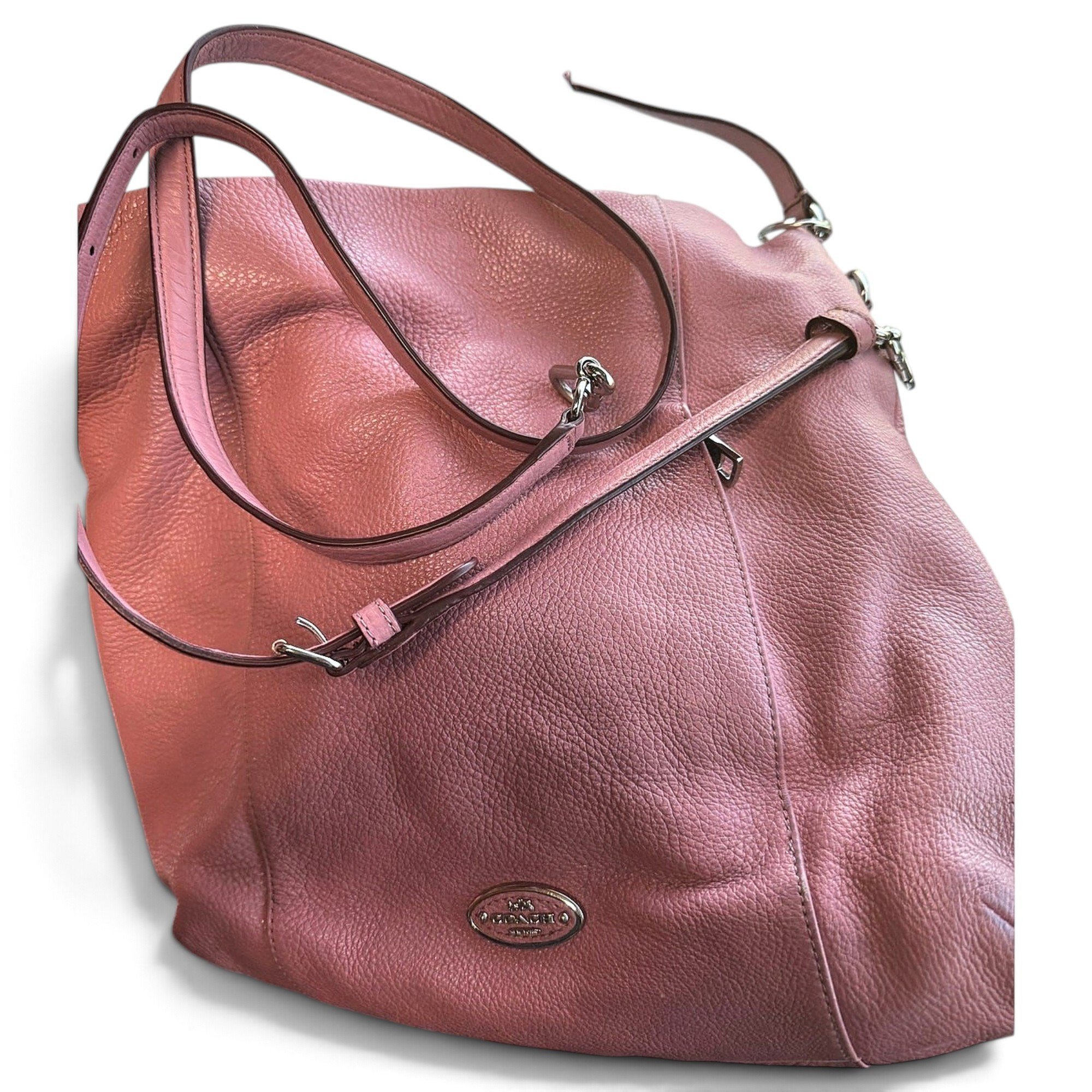 Leather crossbody bag