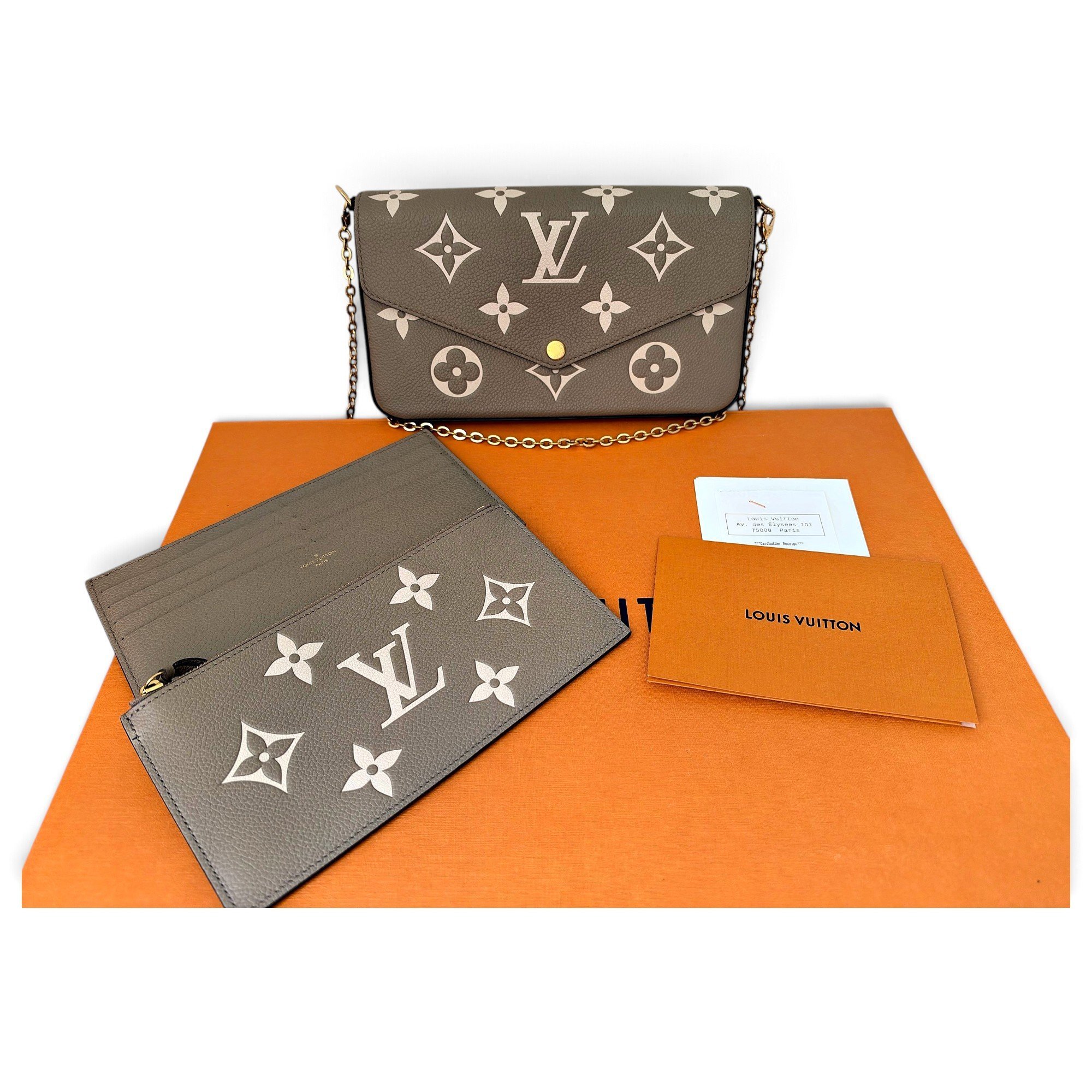 Félicie leather crossbody bag
