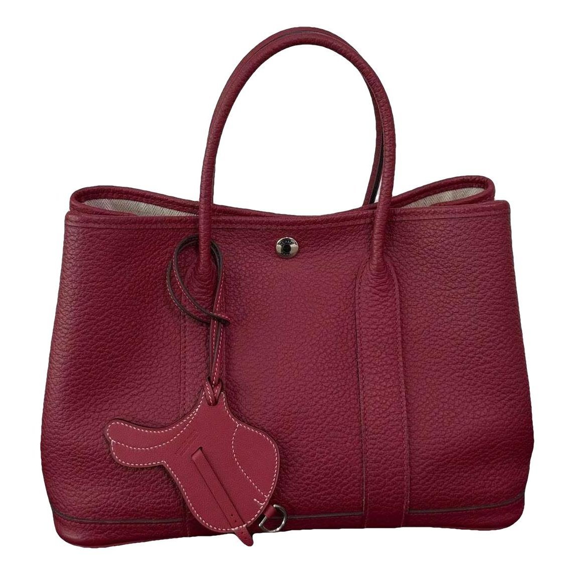 Garden Party leather handbag